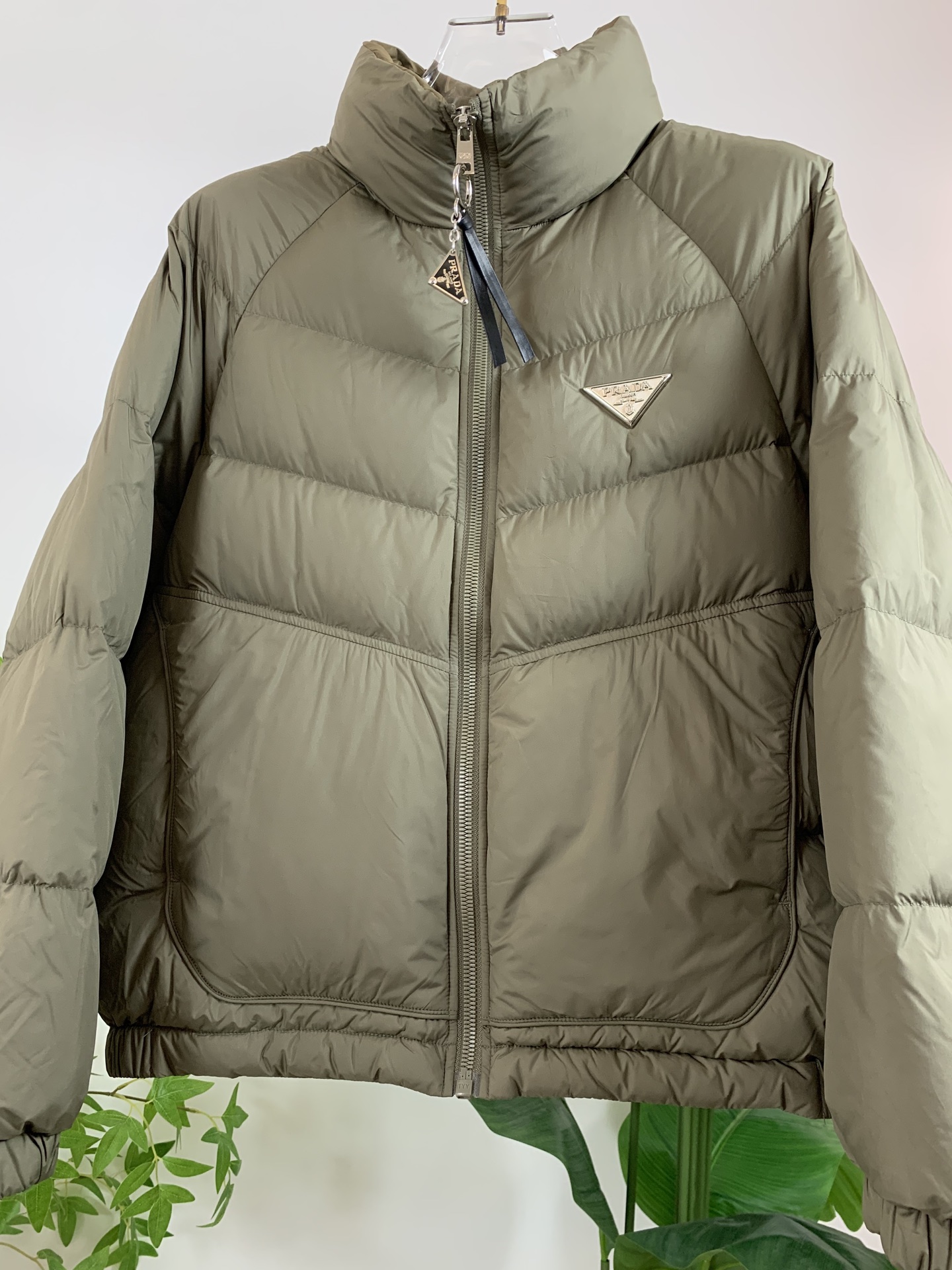 Prada Down Jacket Goose Down Black S-m-xl