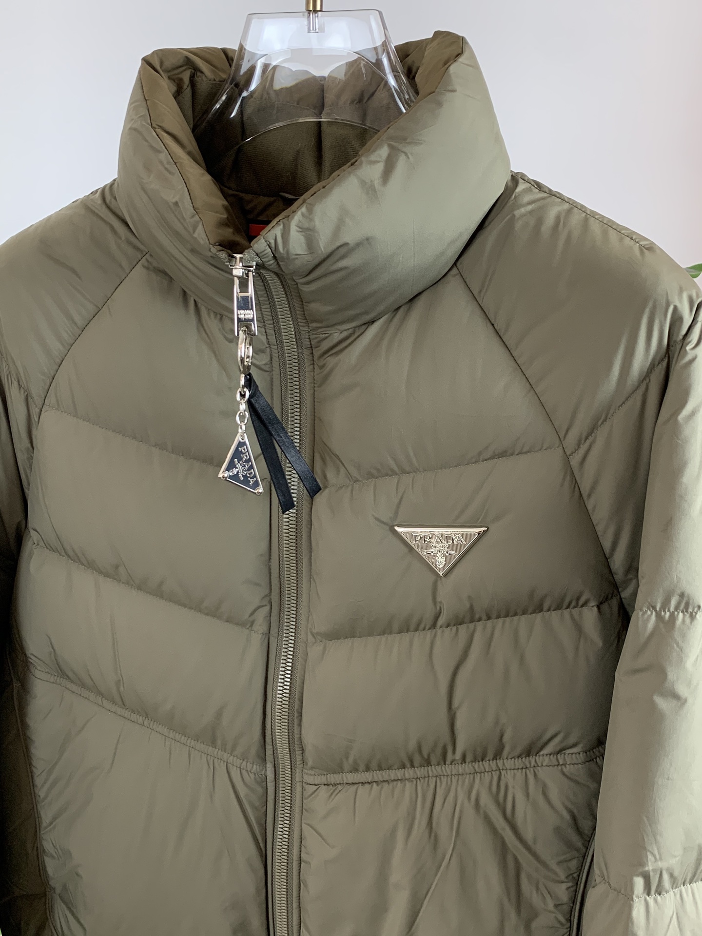 Prada Down Jacket Goose Down Black S-m-xl