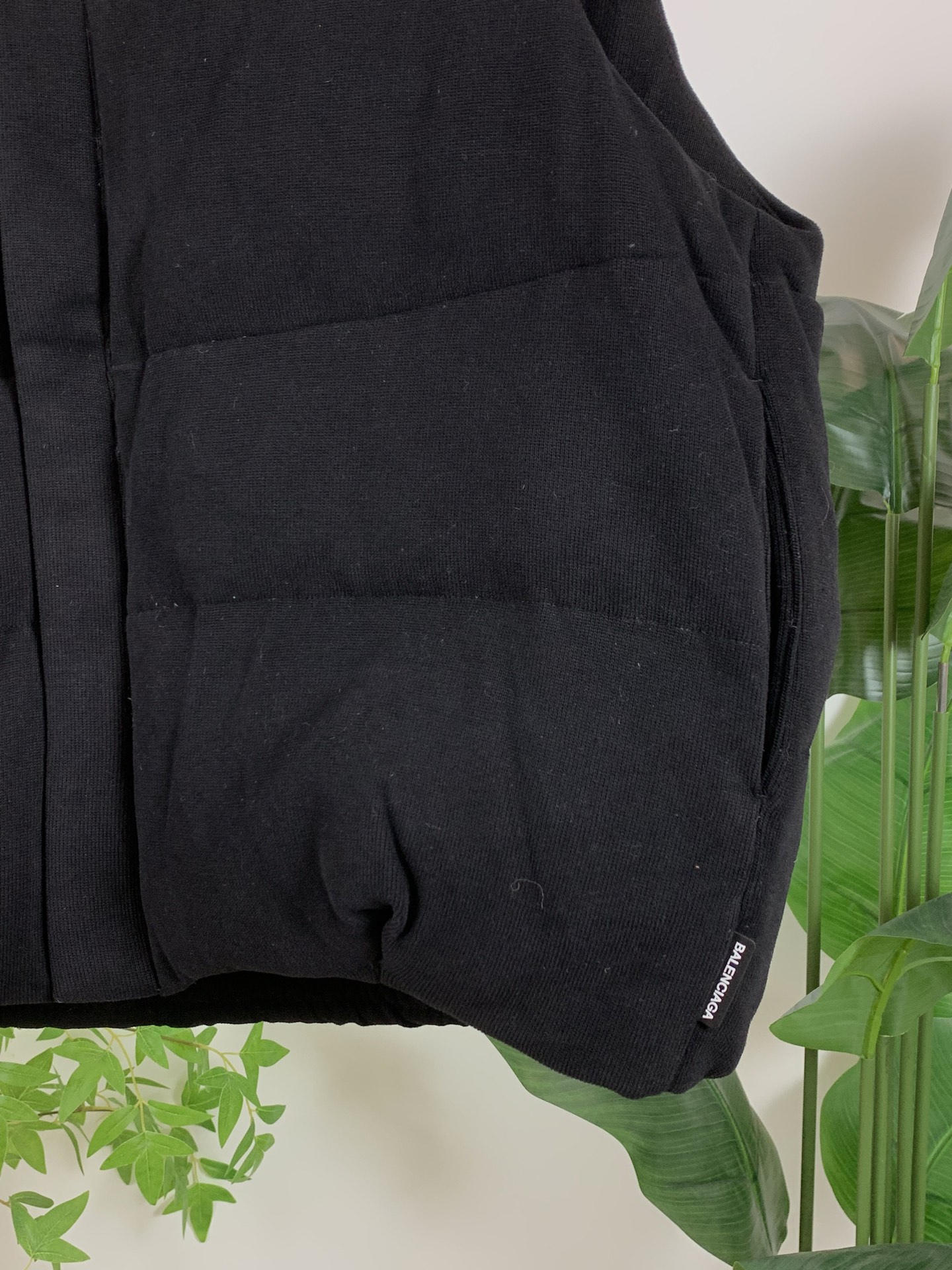 Balenciaga Down Vest Black S-m-xl