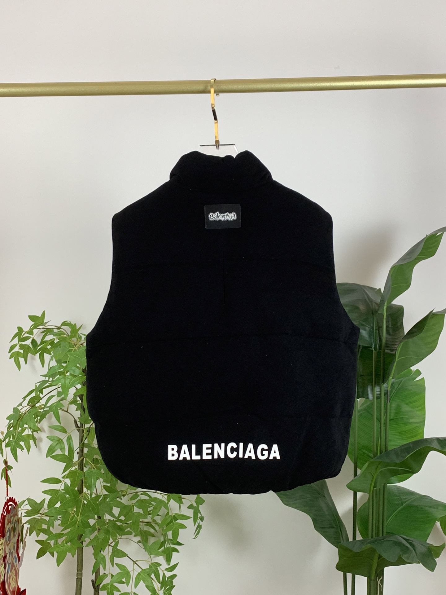 Balenciaga Down Vest Black S-m-xl