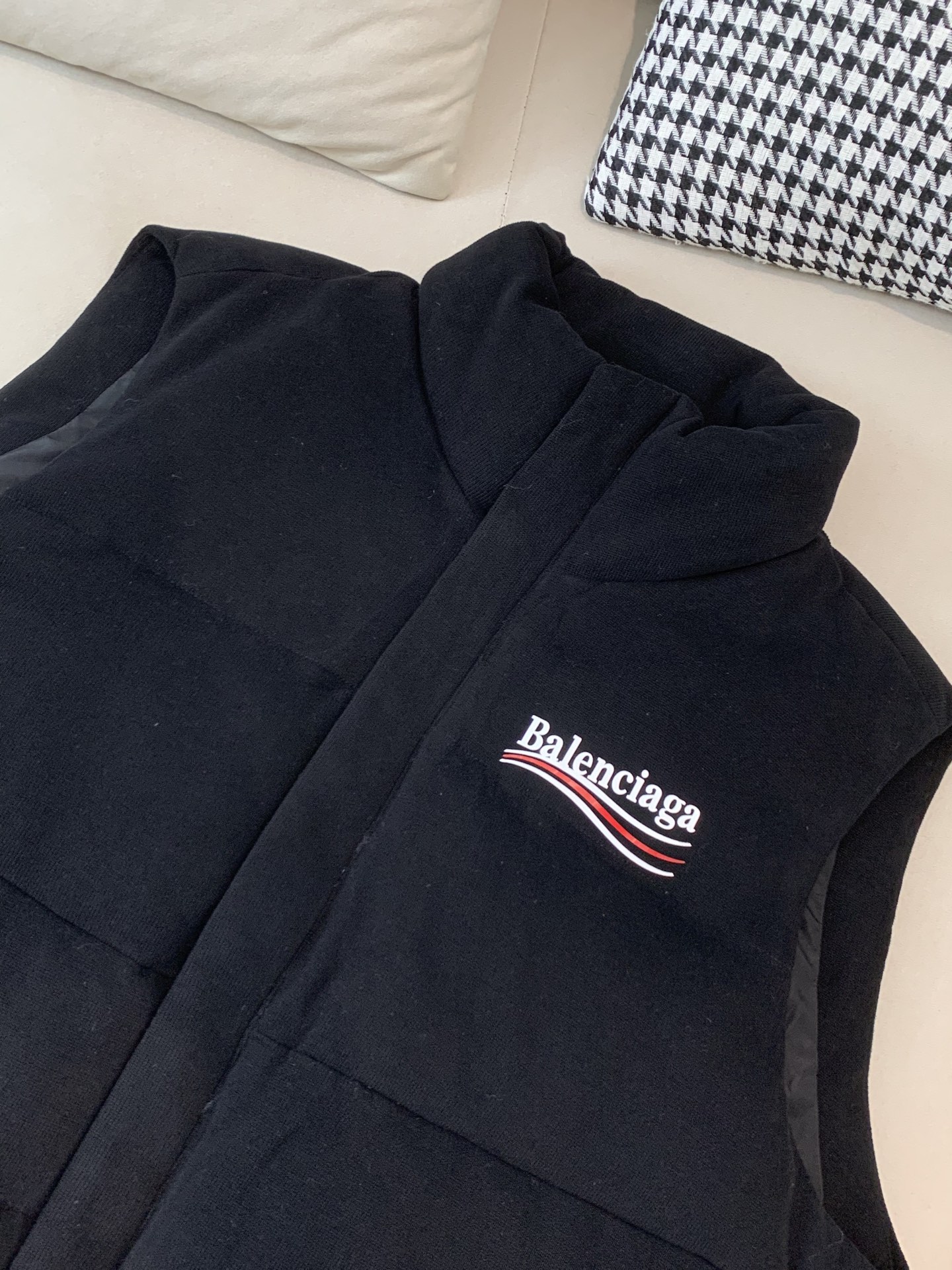 Balenciaga Couple Down Vest Goose Down M-xl