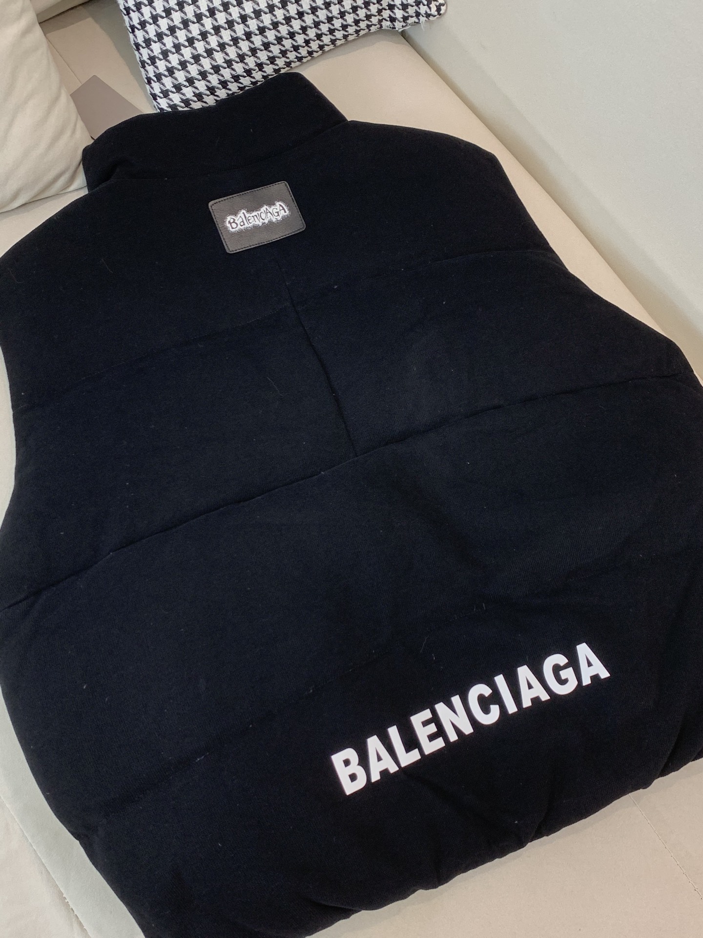 Balenciaga Couple Down Vest Goose Down M-xl