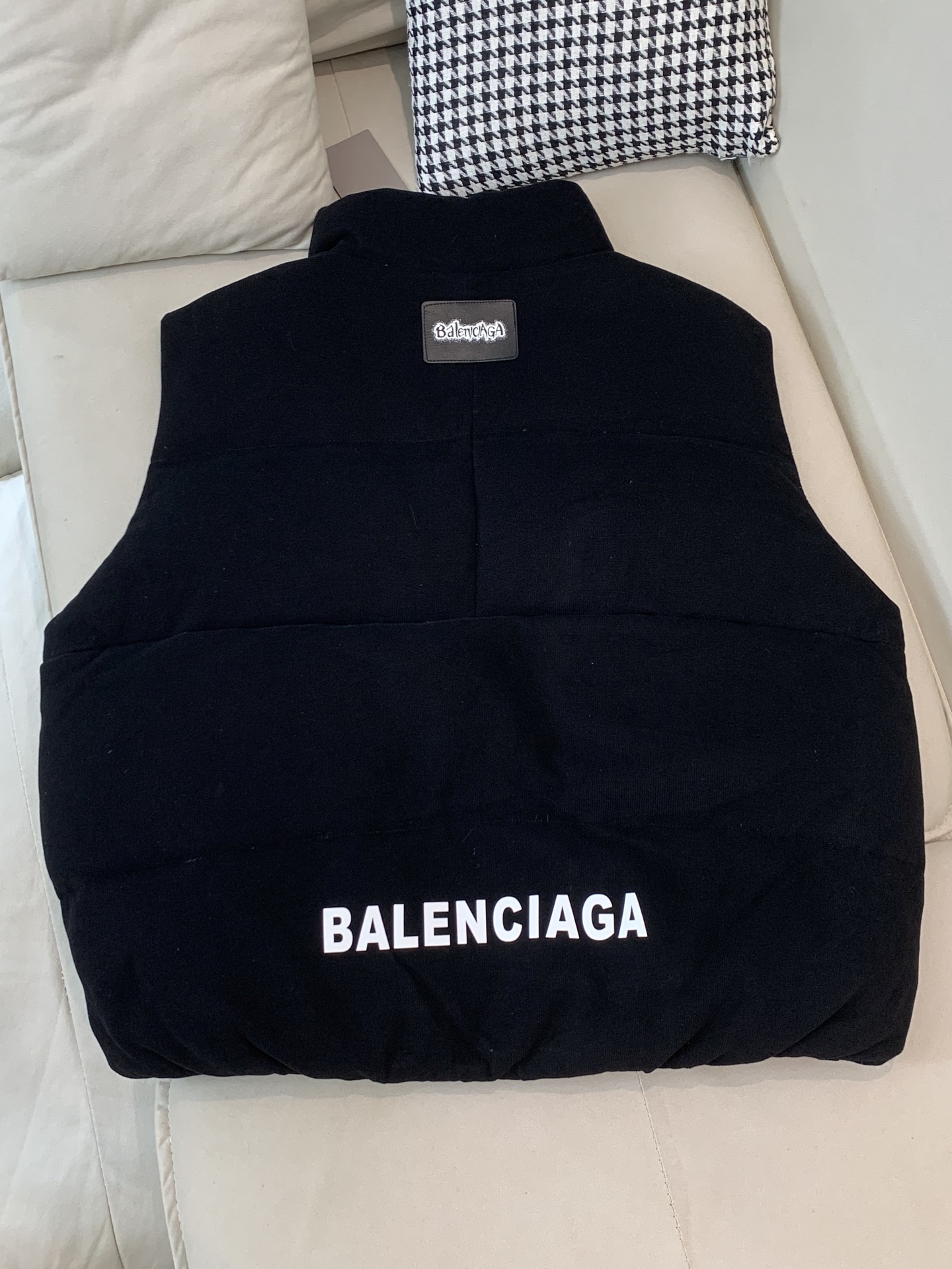 Balenciaga Couple Down Vest Goose Down M-xl