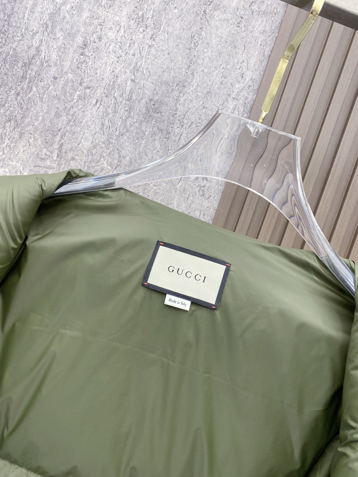 Gucci Male Down Jacket Slim Fit