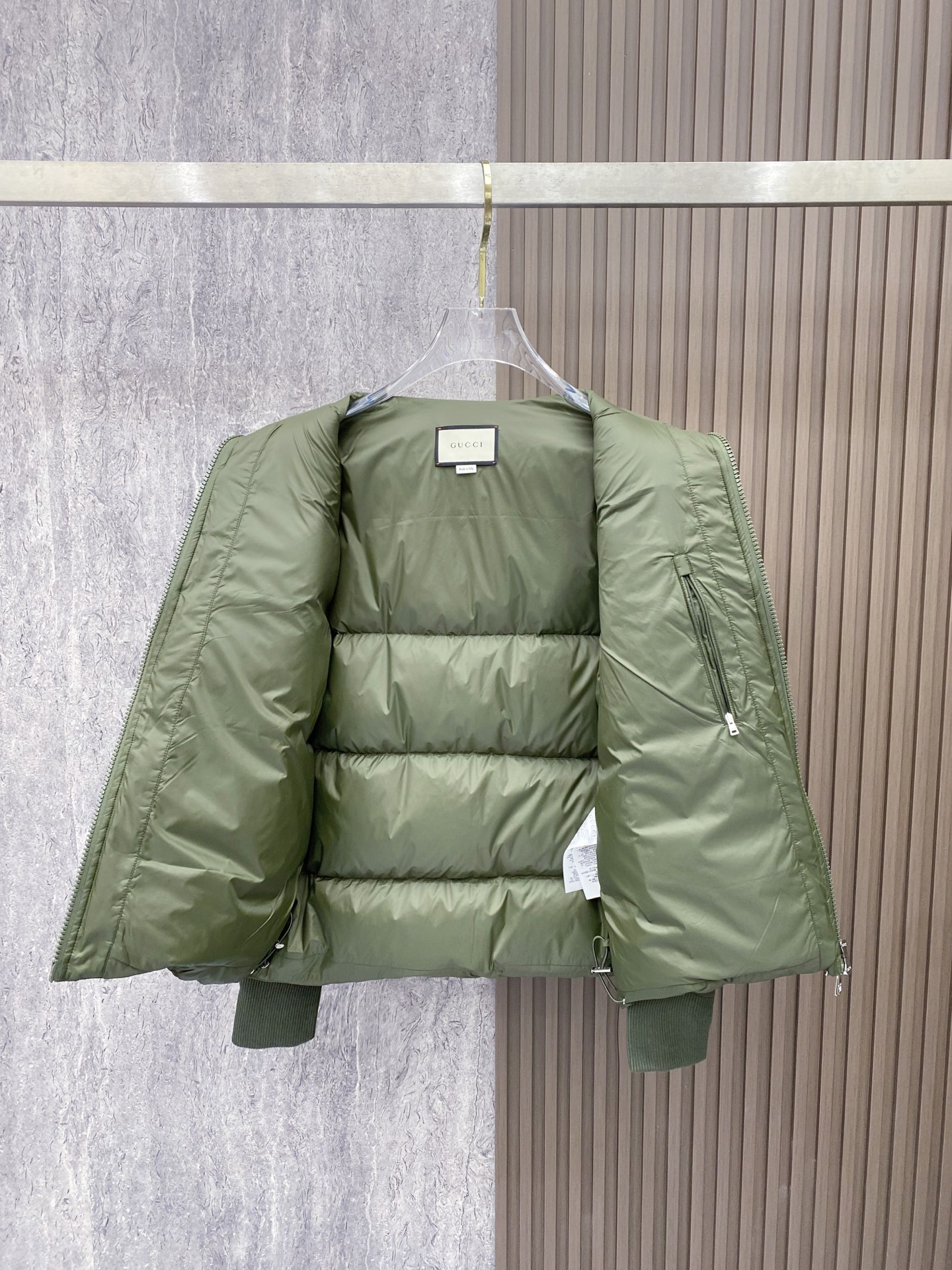 Gucci Male Down Jacket Slim Fit