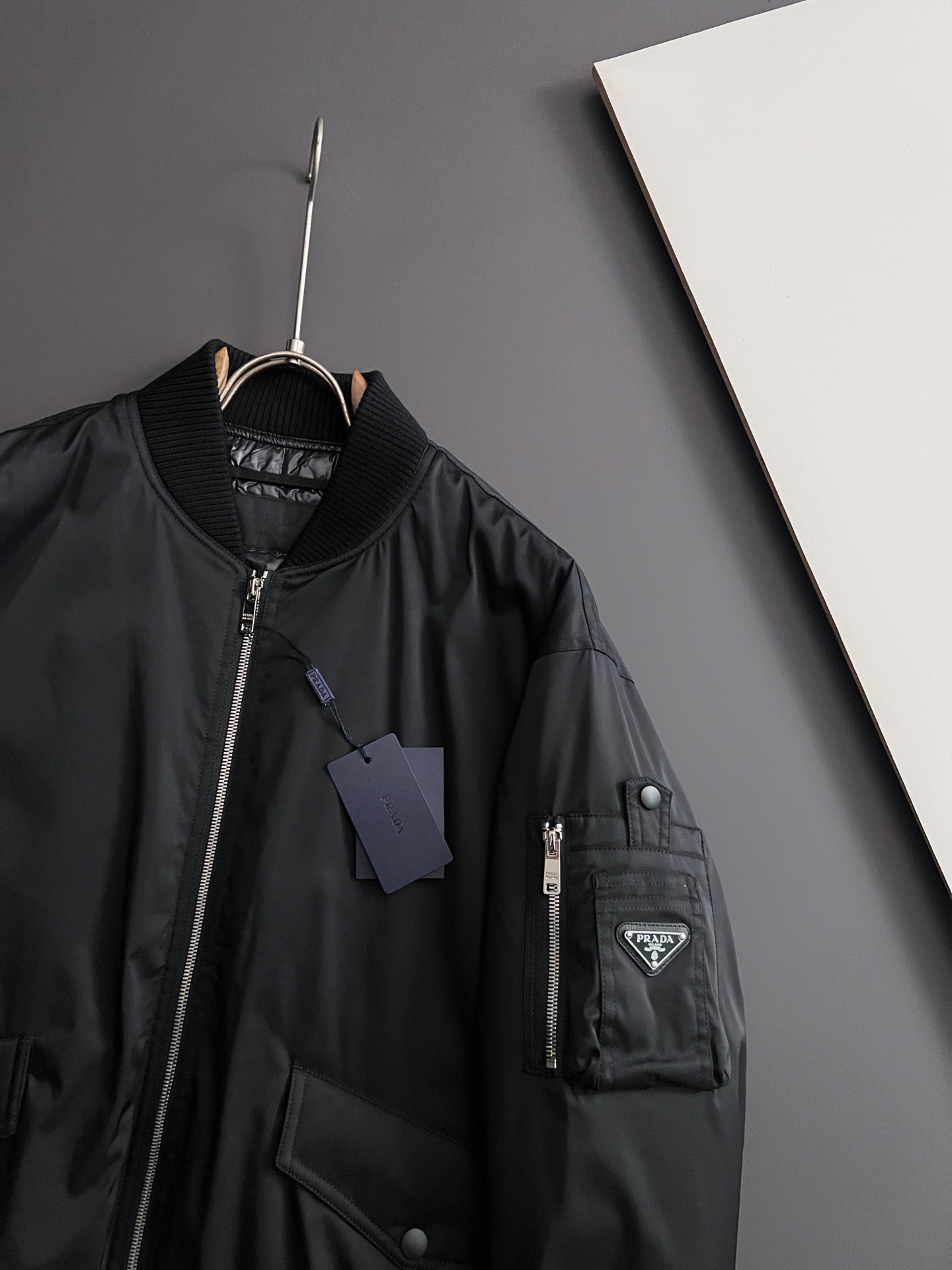 Prada Down Jacket White Duck Down