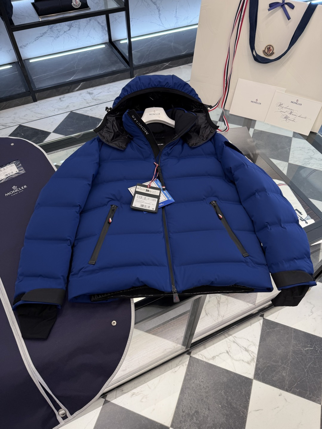 Moncler Male Jacket Blue M-l