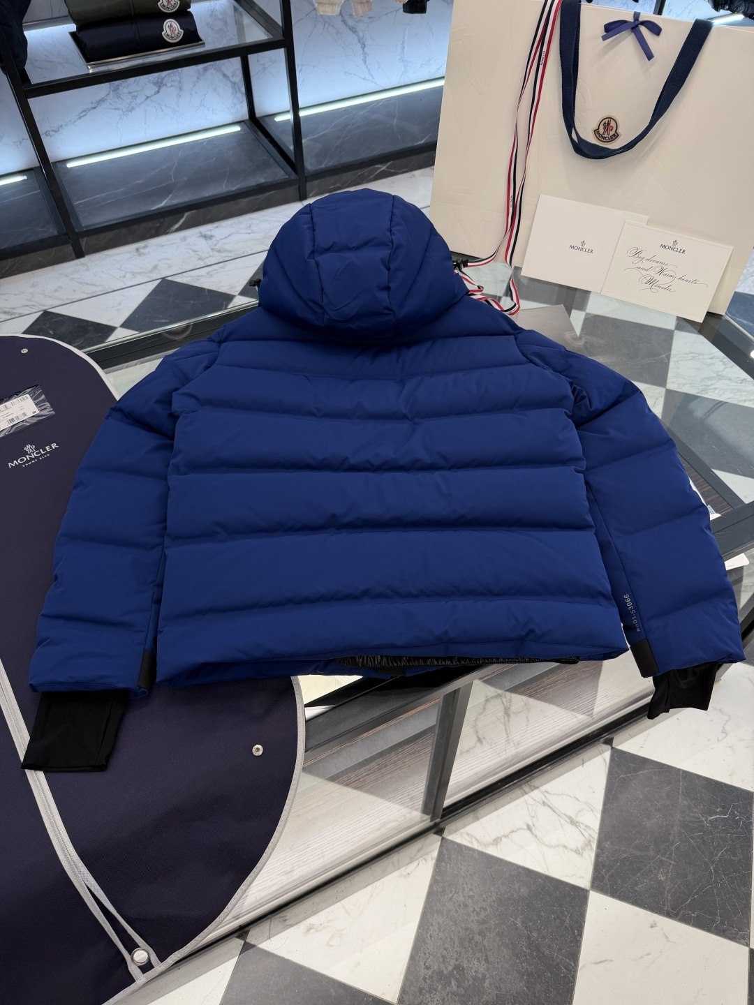 Moncler Male Jacket Blue M-l