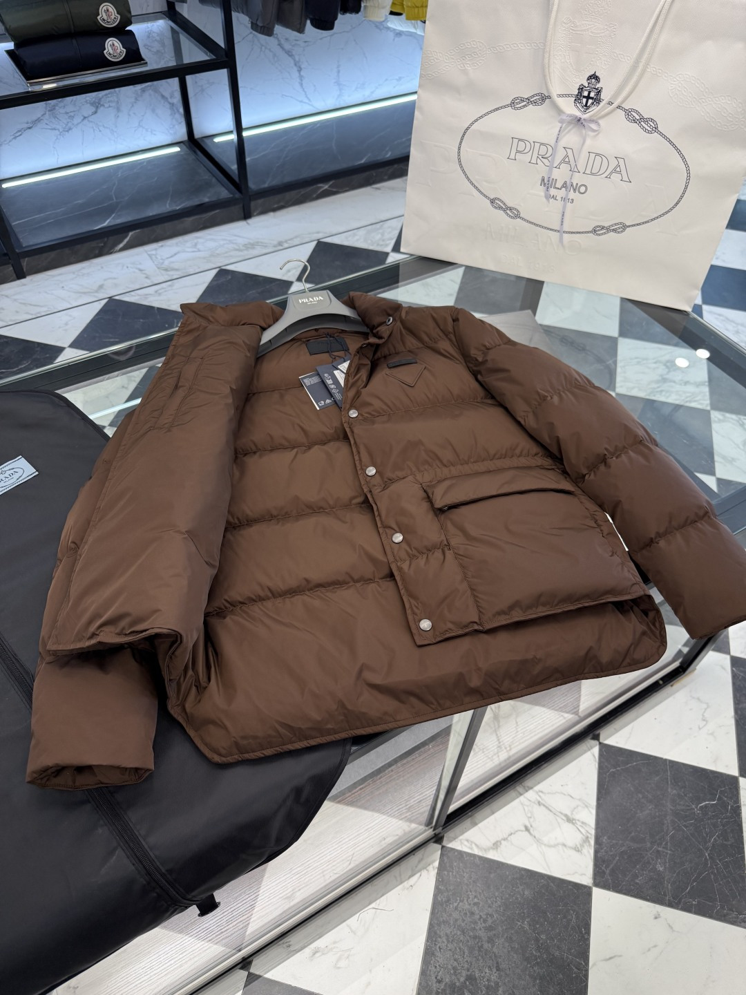 Prada Jacket Goose Down L
