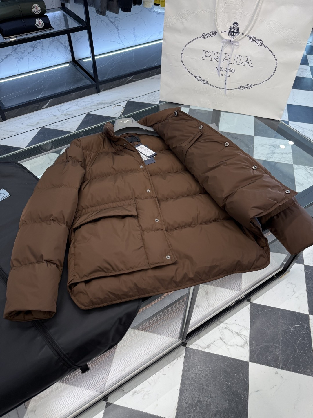 Prada Jacket Goose Down L