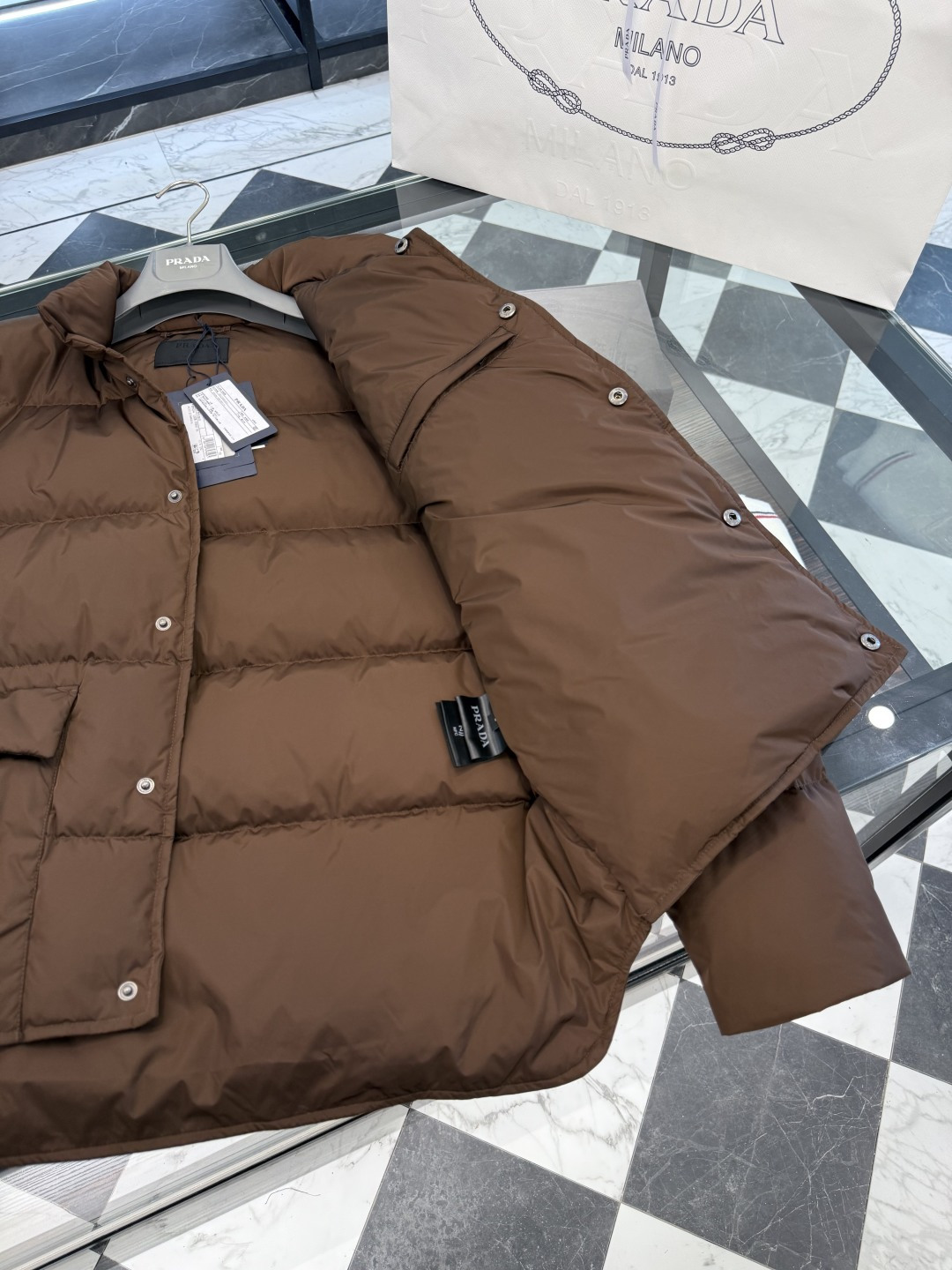 Prada Jacket Goose Down L