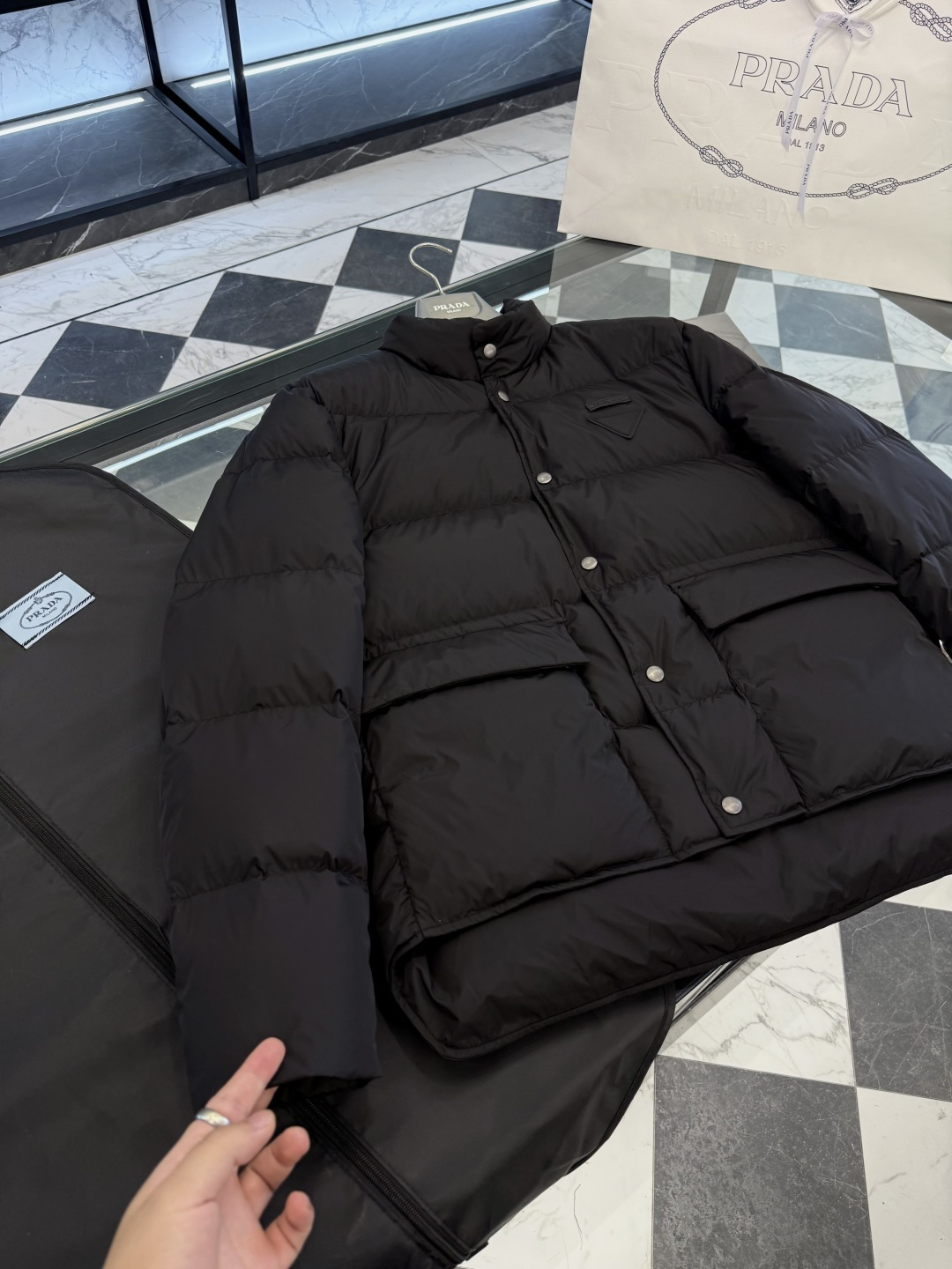 Prada Jacket Goose Down L