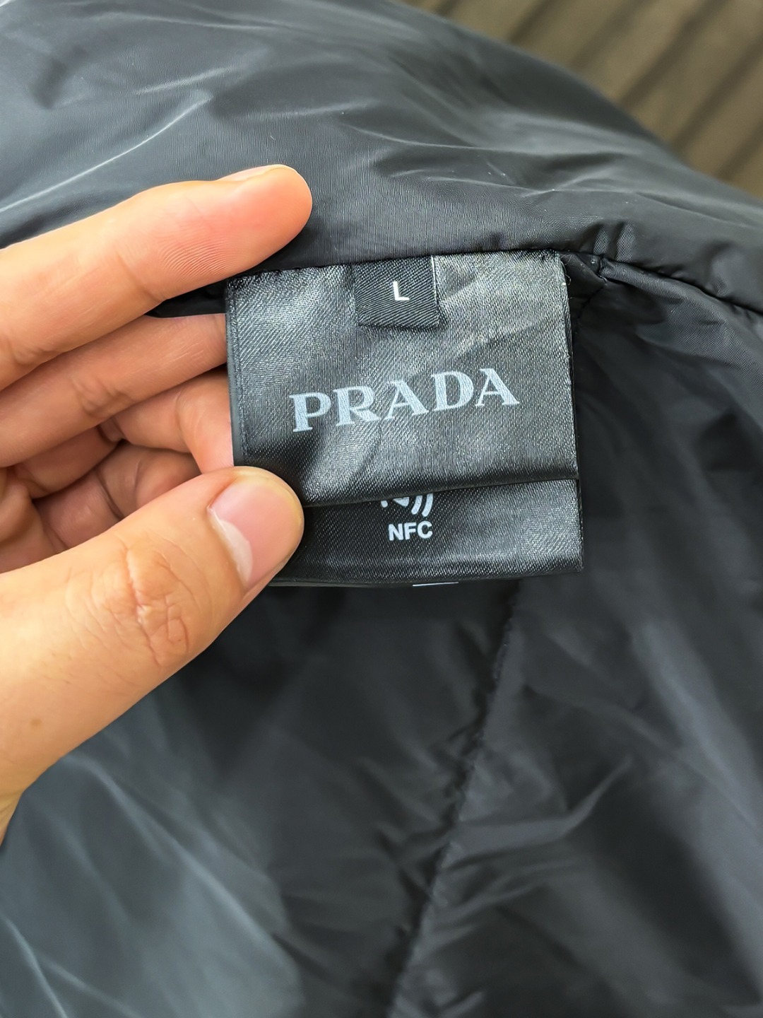 Prada Down Jacket Goose Down M-xl