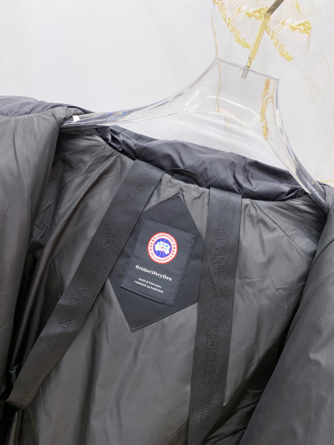 Canada Goose Couple Down Jacket Black Hooded S-l