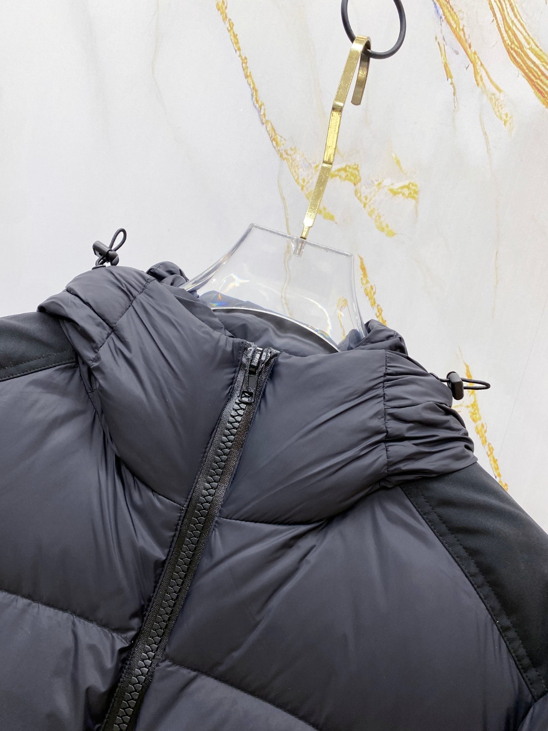 Canada Goose Couple Down Jacket Black Hooded S-l