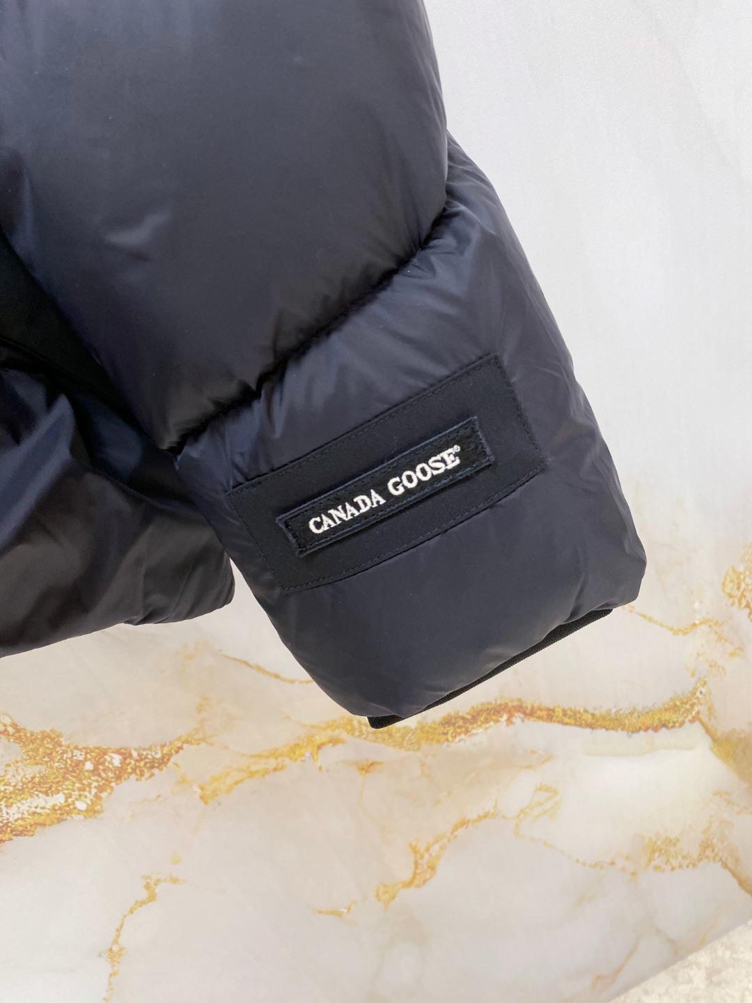 Canada Goose Couple Down Jacket Black Hooded S-l