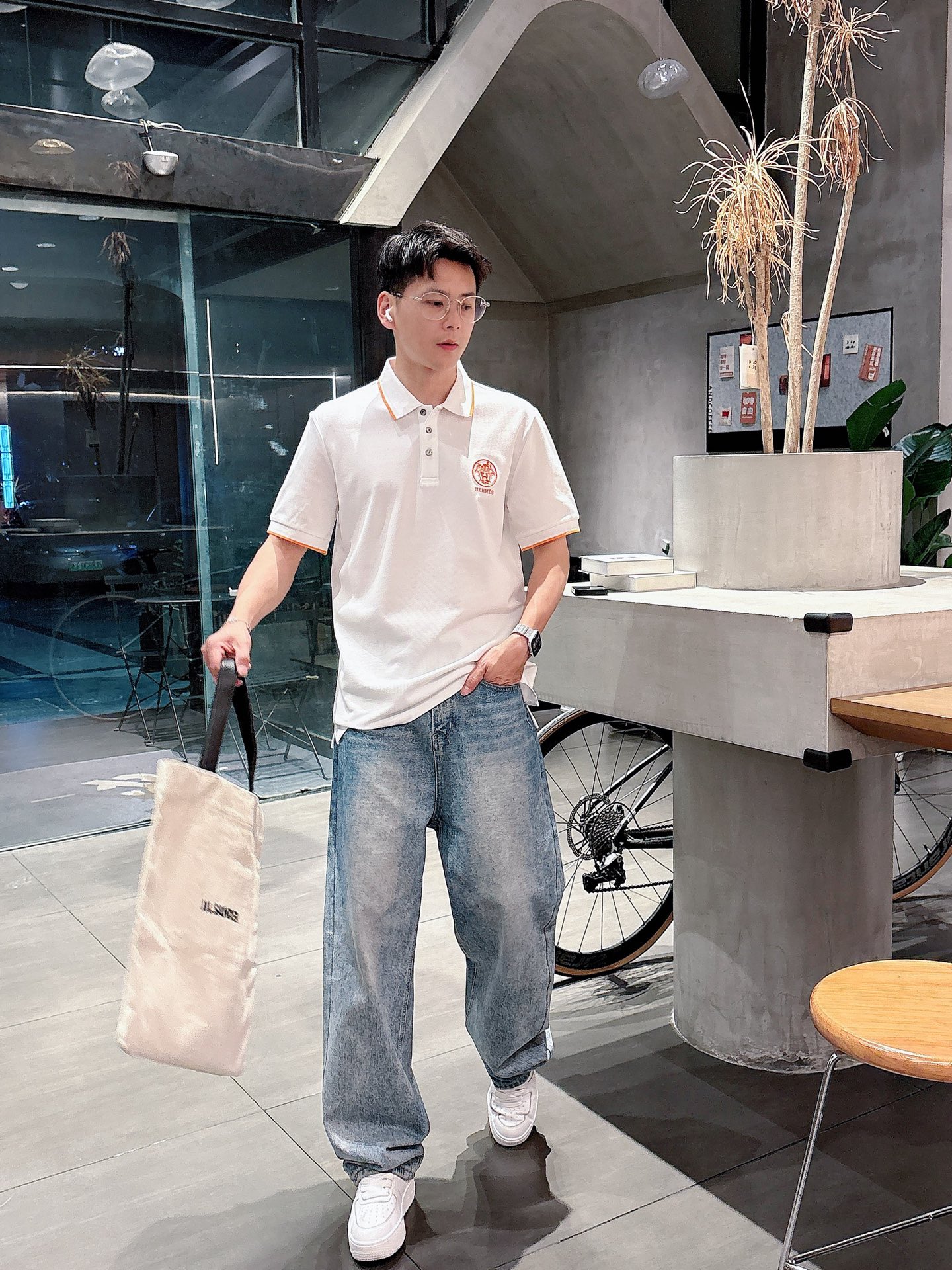 Hermès Basic Clothing Cotton Black M-l-xl-xxl
