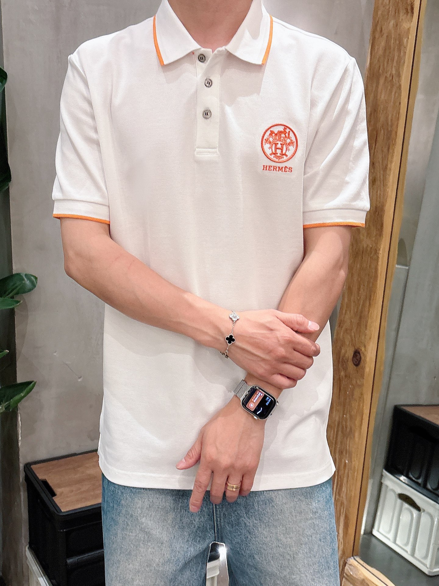 Hermès Basic Clothing Cotton Black M-l-xl-xxl