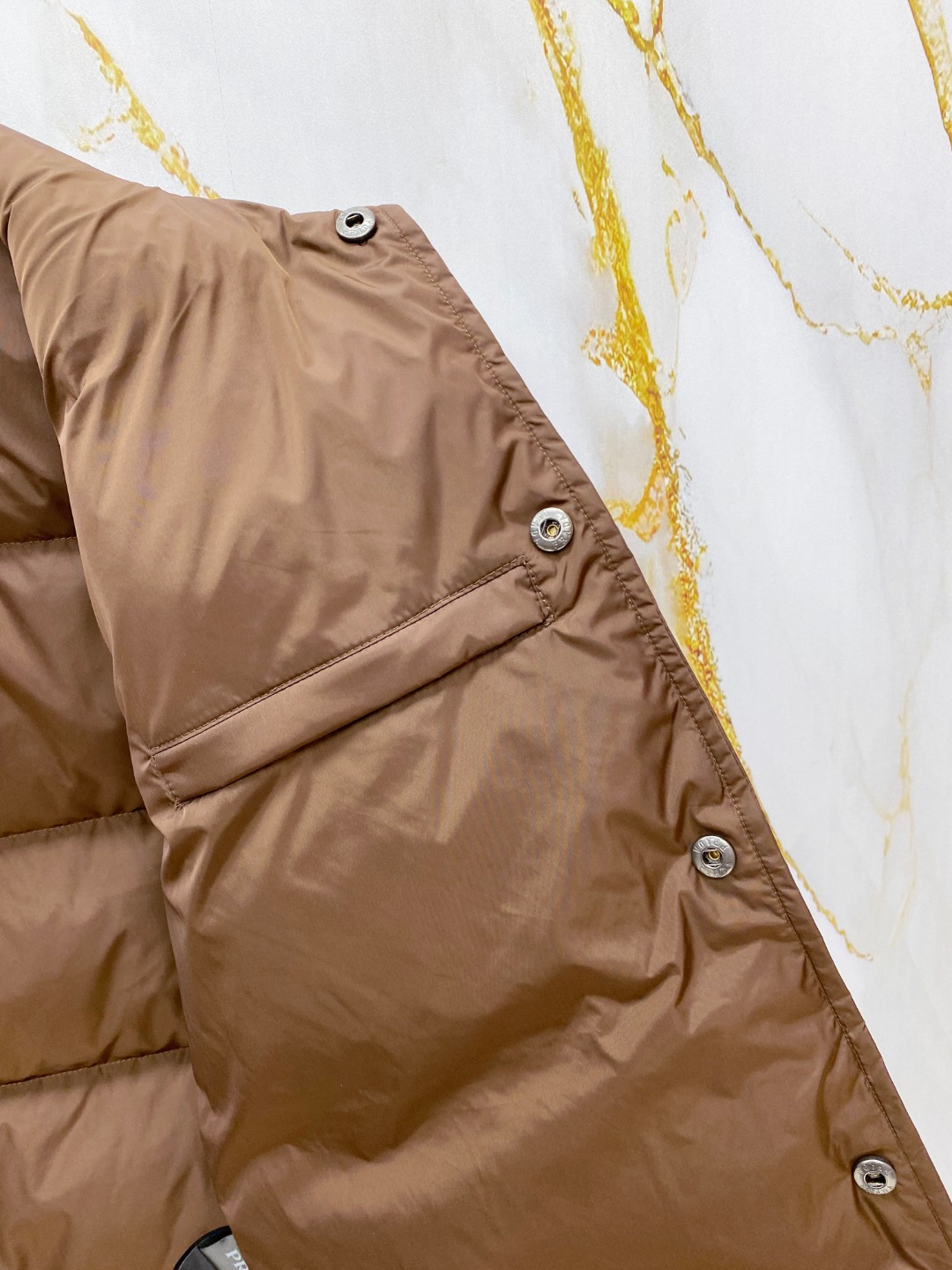 Prada Down Jacket White Duck Down 56