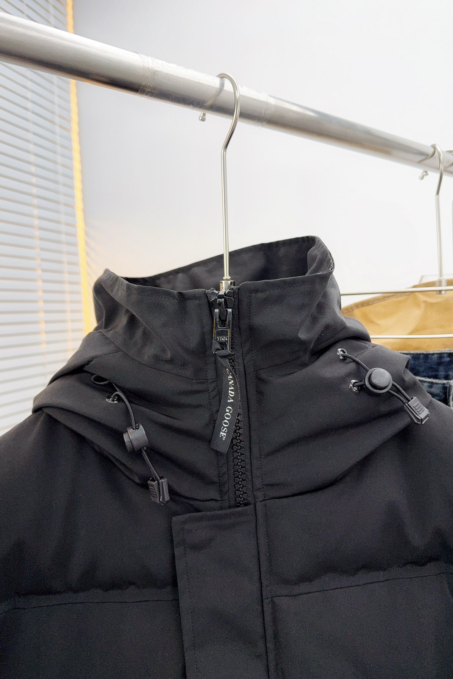 Canada Goose Couple Down Jacket White Duck Down Black S-m-l-xl-xxl