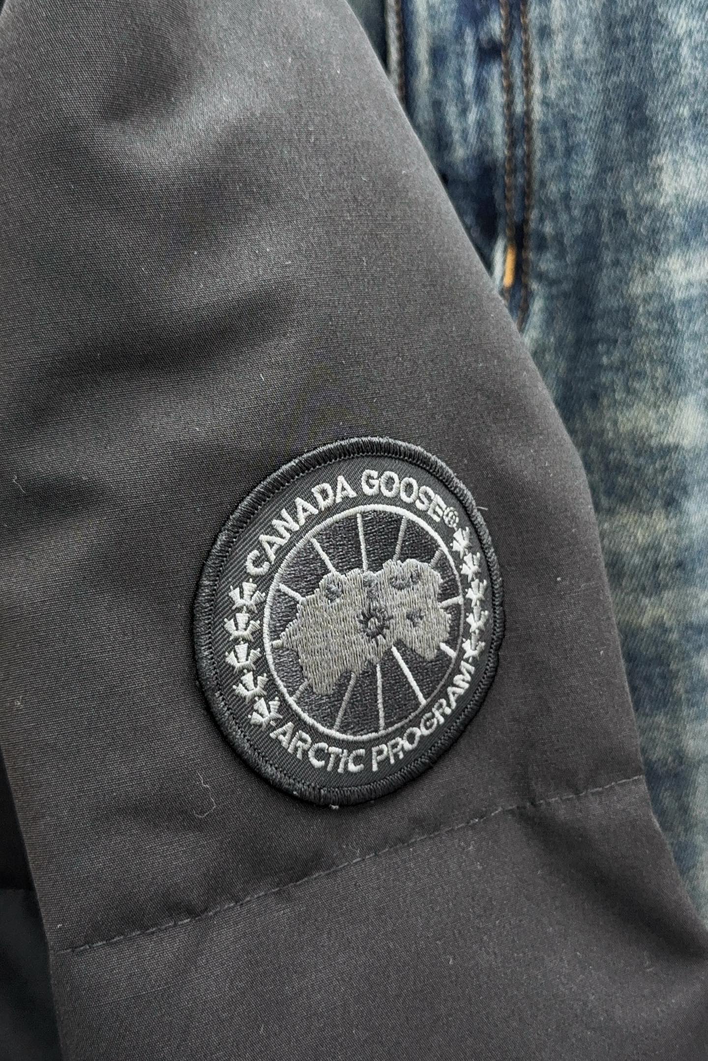 Canada Goose Couple Down Jacket White Duck Down Black S-m-l-xl-xxl