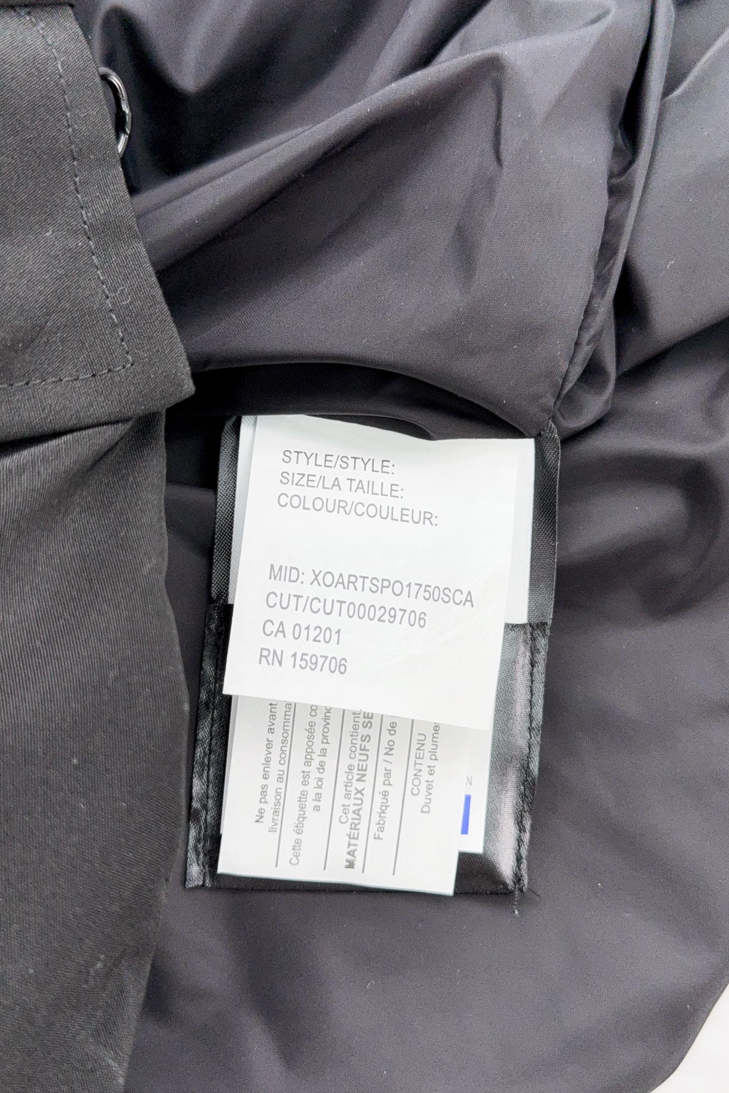 Canada Goose Couple Down Jacket White Duck Down Black S-m-l-xl-xxl
