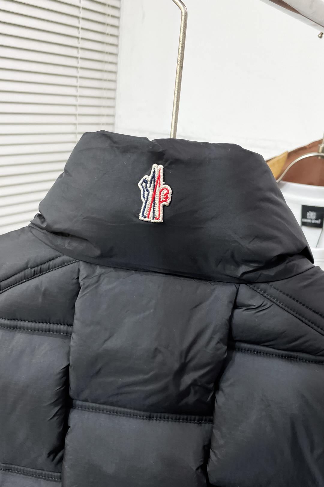 Moncler Down Vest White Duck Down Black S-m-l-xl