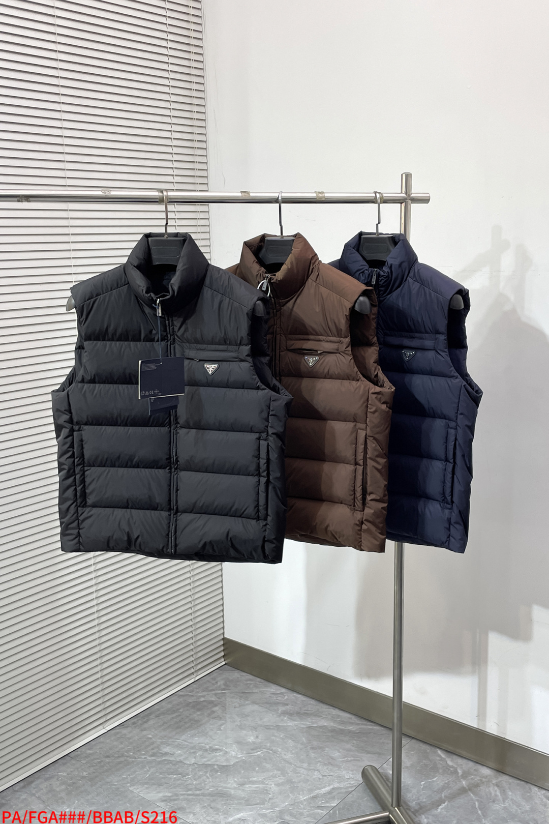 Prada Down Vest White Duck Down S-m-xl