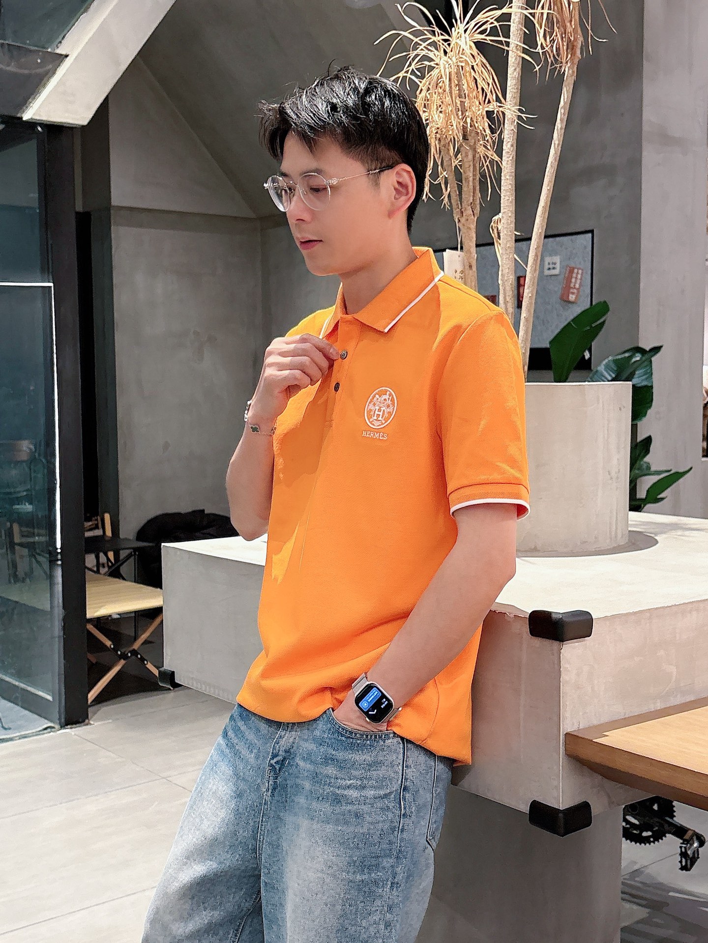 Hermès Basic Clothing Cotton Black M-l-xl-xxl