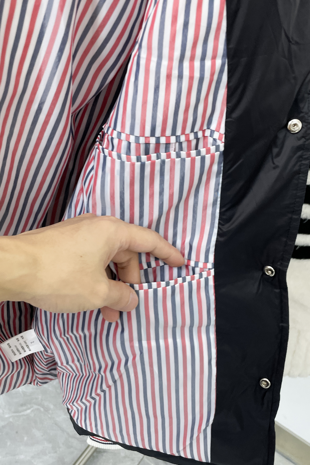 Thom Browne Down Jacket Cotton