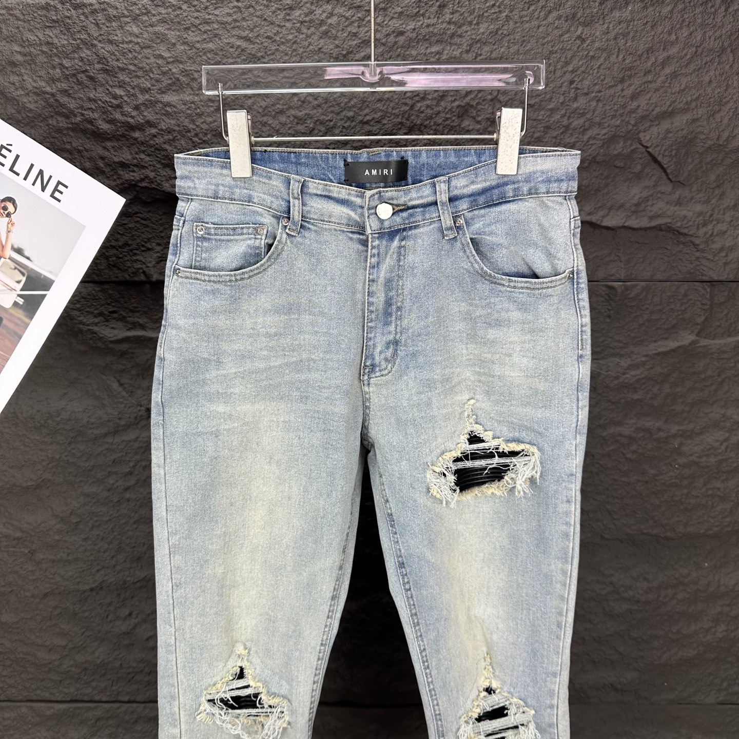 Louis Vuitton Couple Jeans Blue Couple Style M