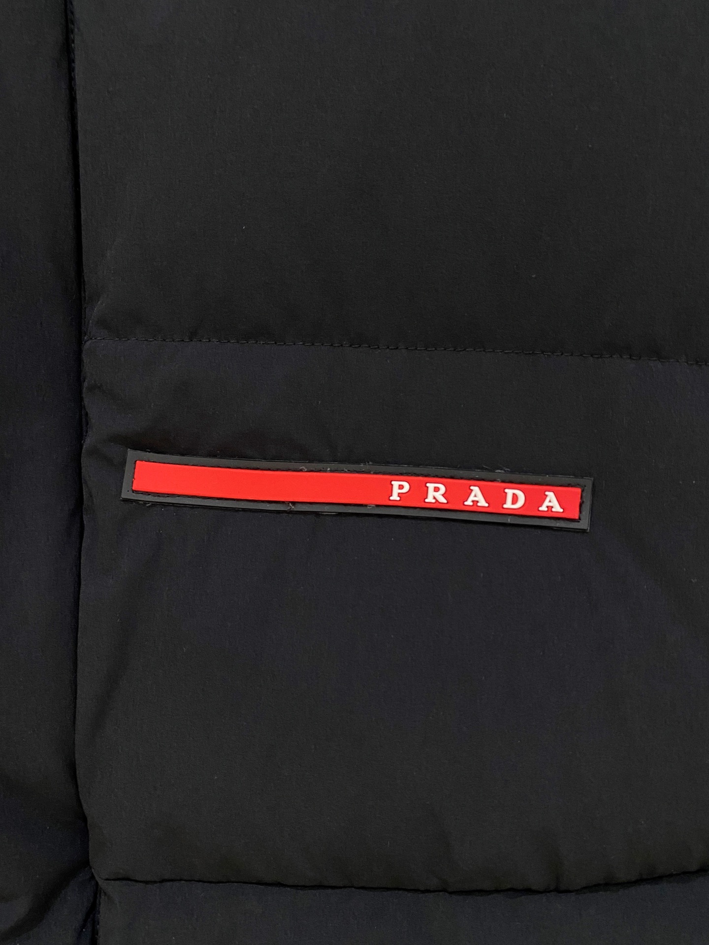 Prada Vest Goose Down Black S-m-l-xl