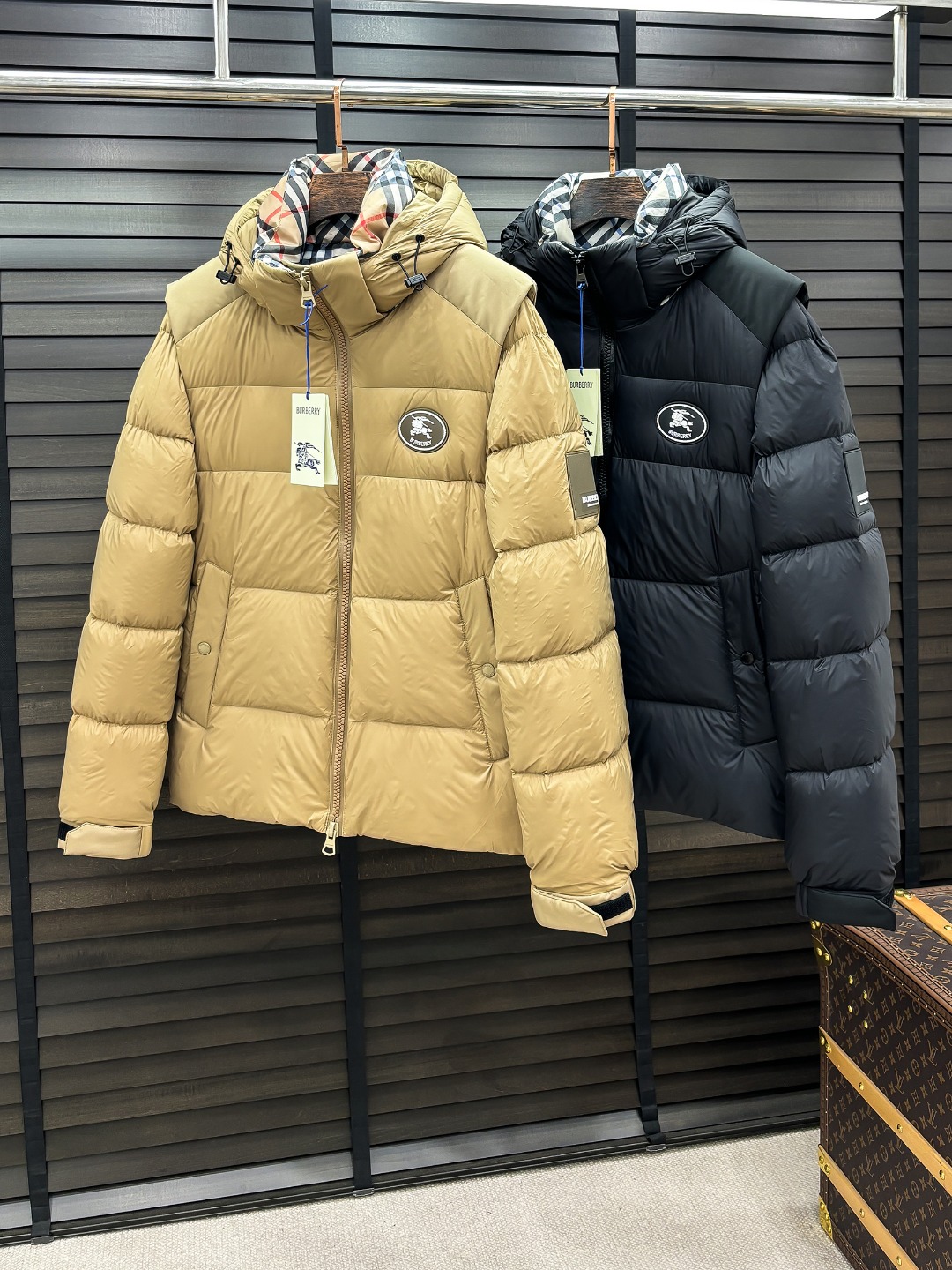 Burberry Down Jacket Goose Down M-xl