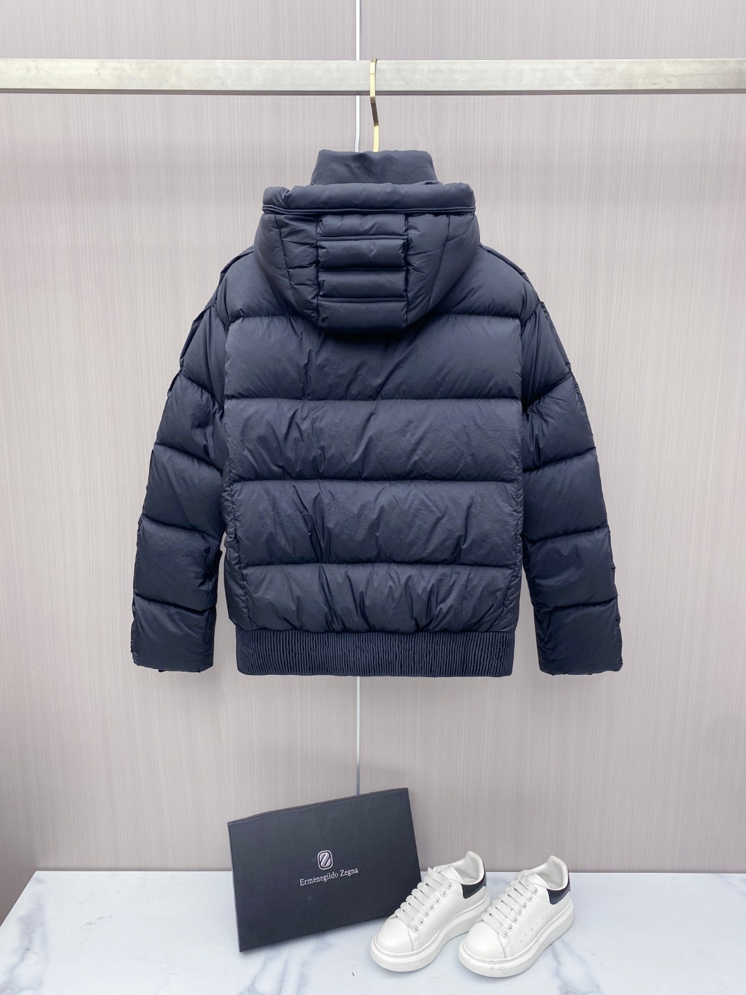 Dior Down Jacket White Duck Down Black L