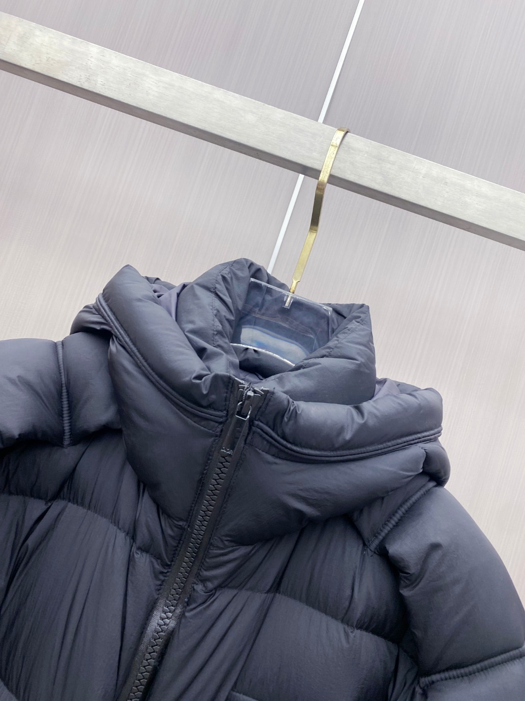 Dior Down Jacket White Duck Down Black L
