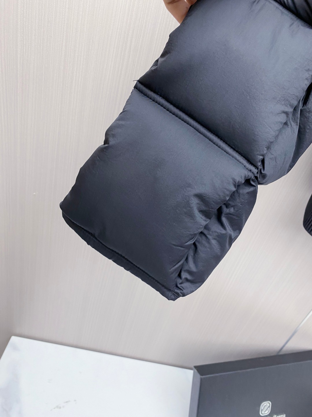 Dior Down Jacket White Duck Down Black L