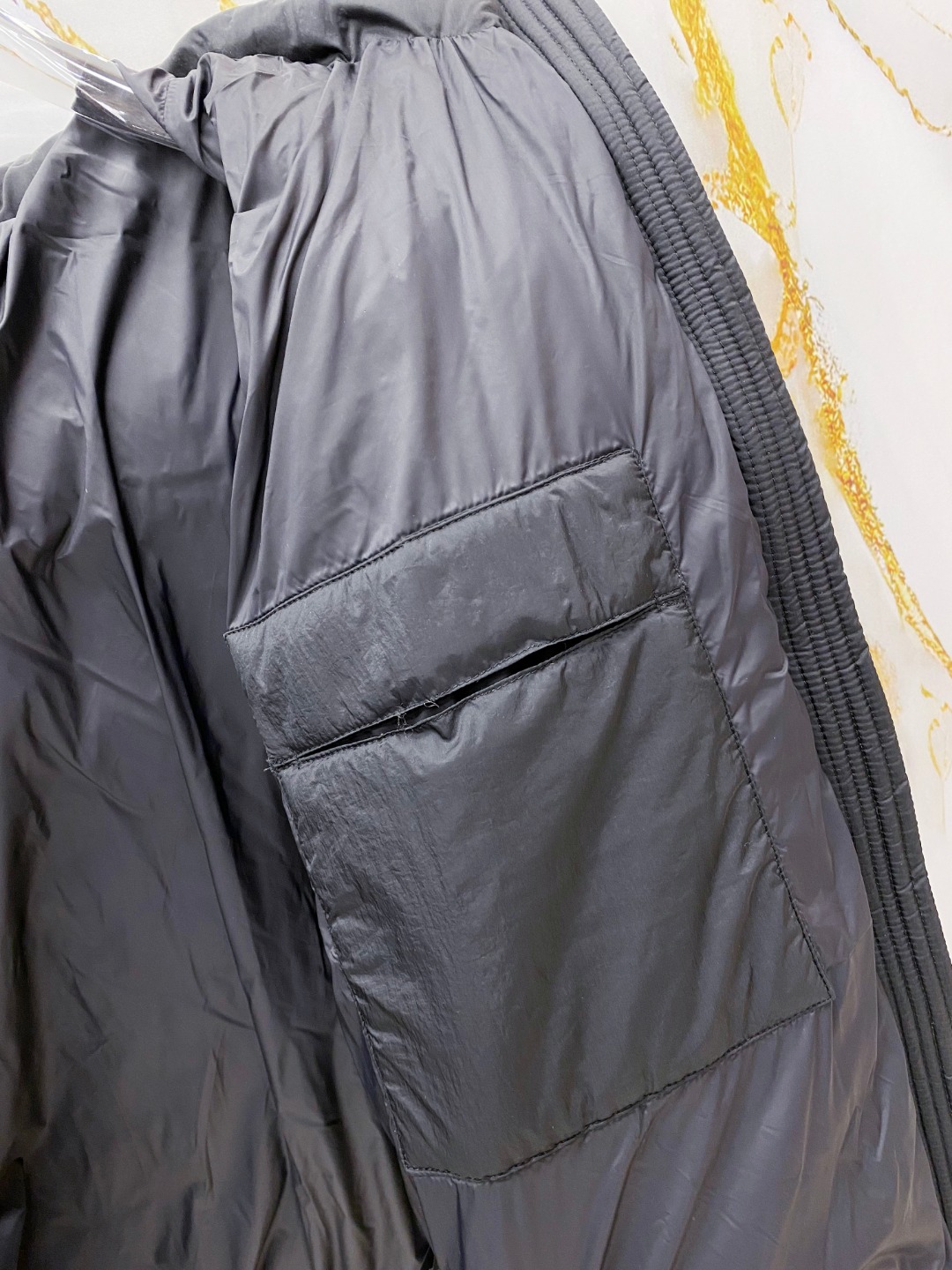 Dior Down Jacket White Duck Down Black L