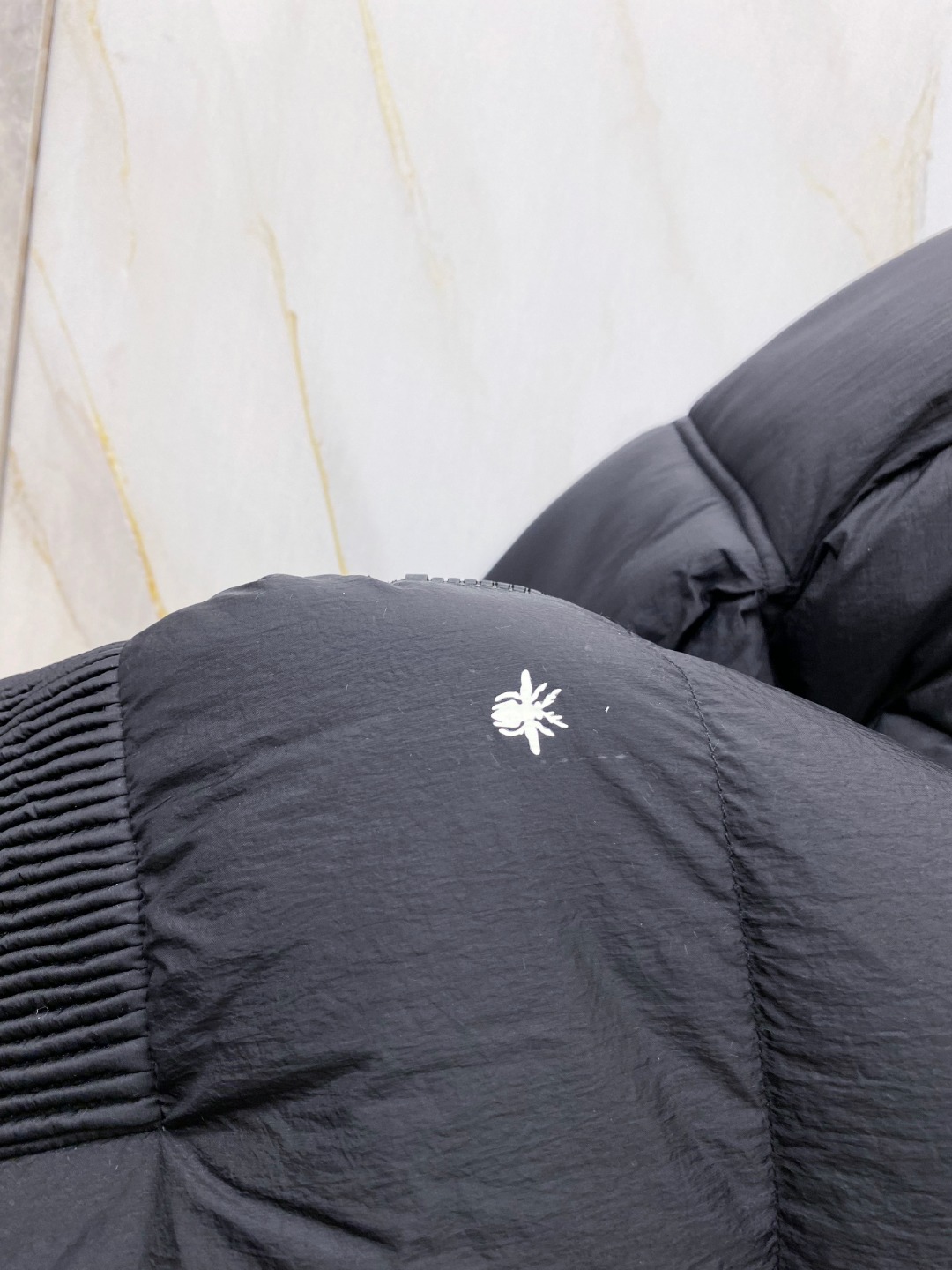 Dior Down Jacket White Duck Down Black L