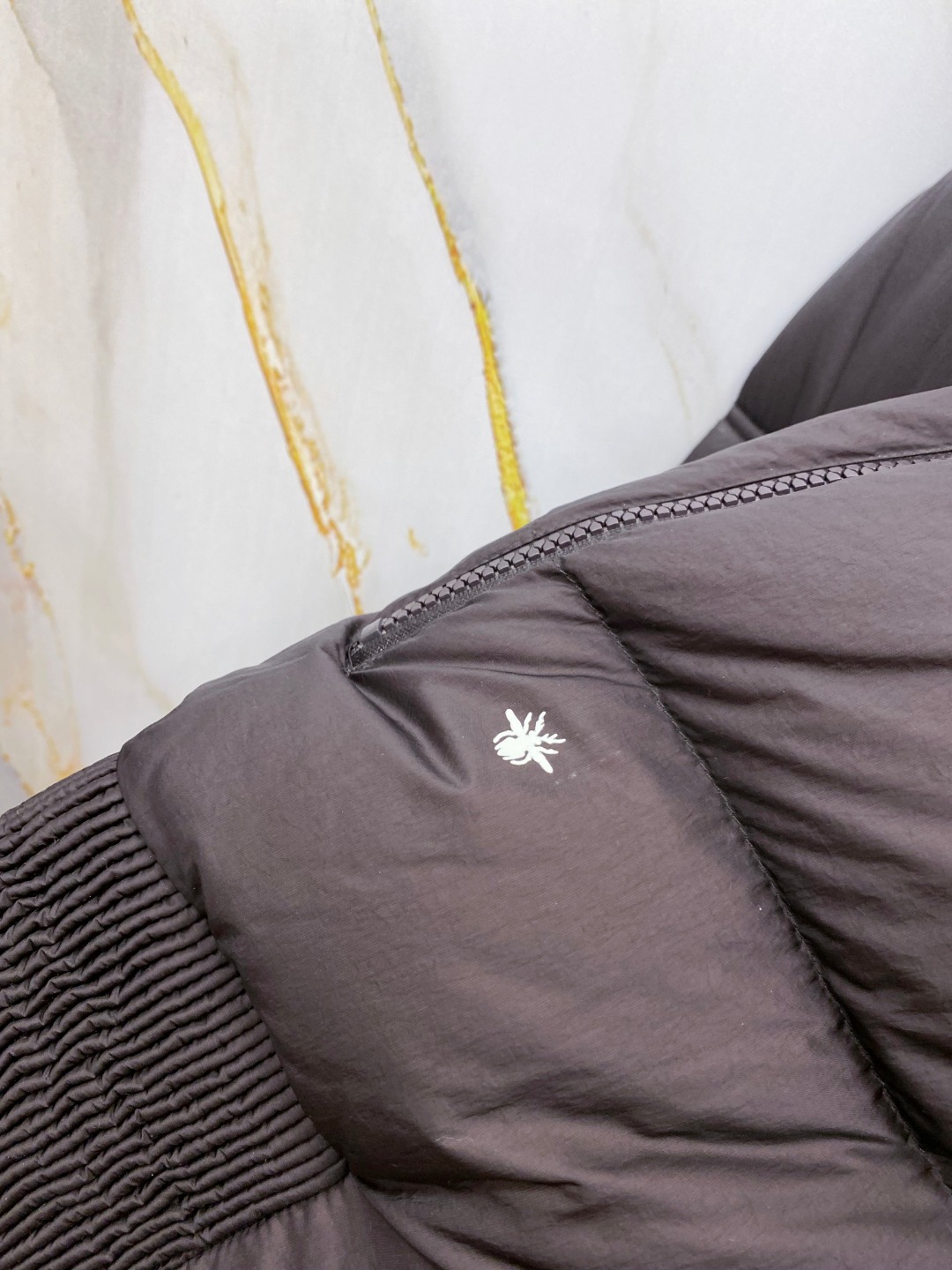 Dior Down Jacket White Duck Down Black L