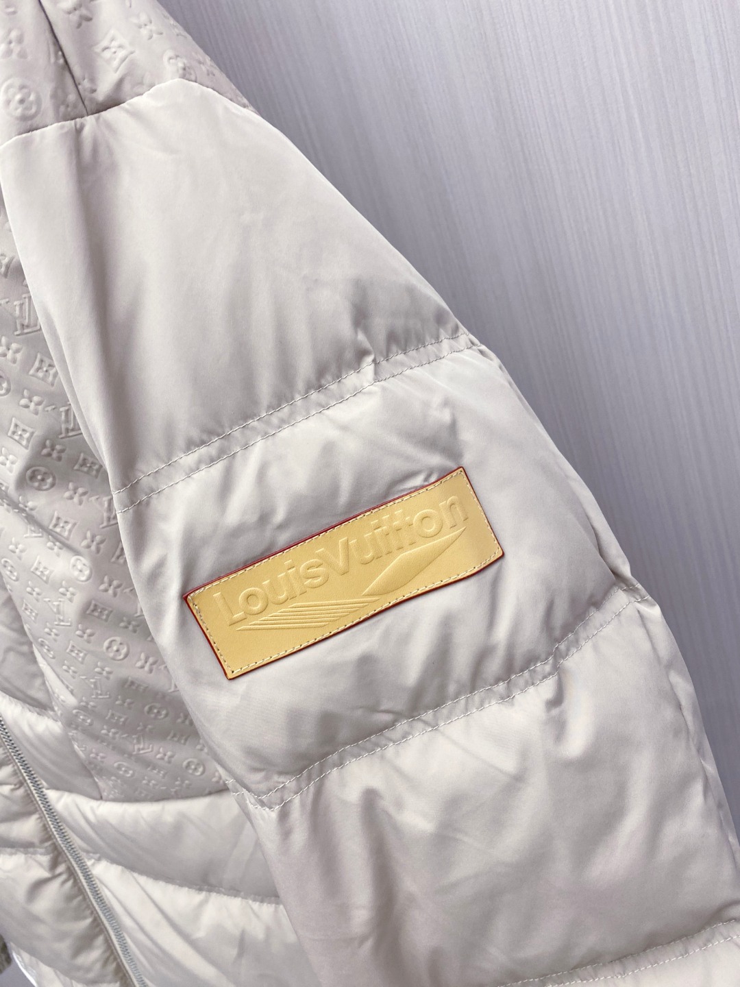 Louis Vuitton Down Jacket Black Hooded S-l