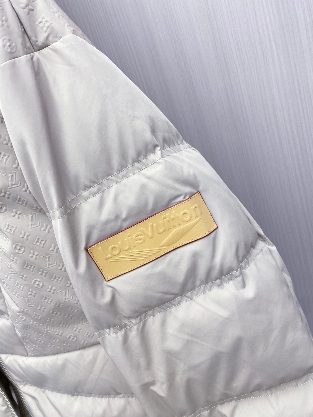 Louis Vuitton Down Jacket Black Hooded S-l