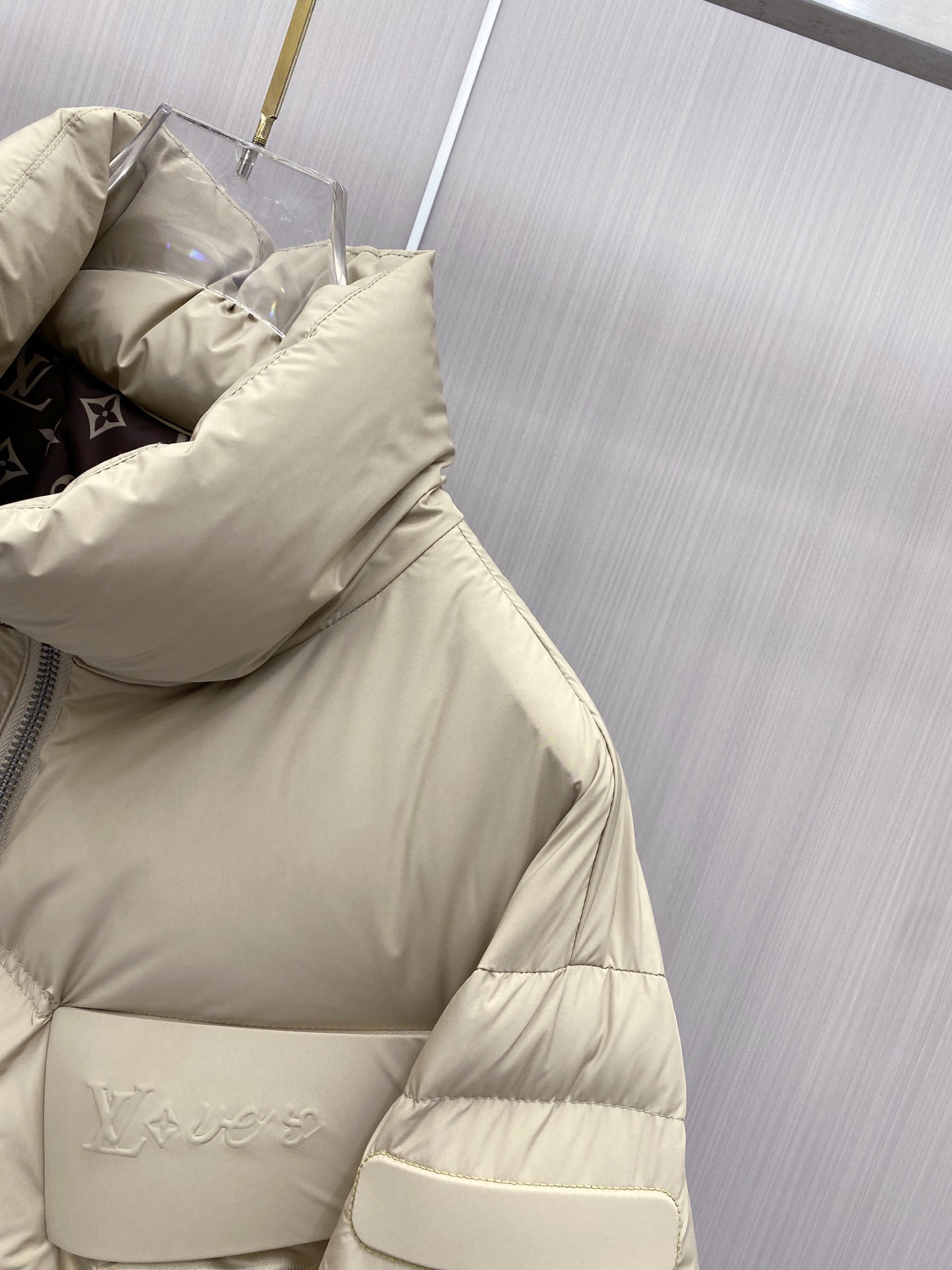 Louis Vuitton Couple Down Jacket White Duck Down M-l-xxxl