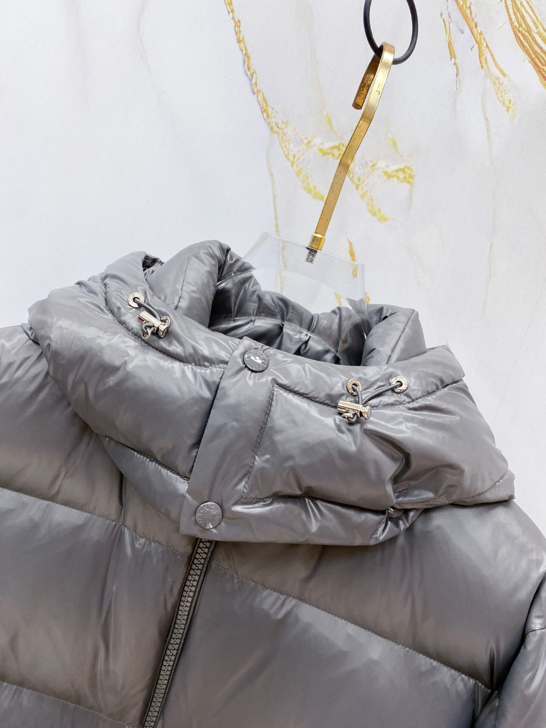 Moncler Basic Clothing White Duck Down M-l