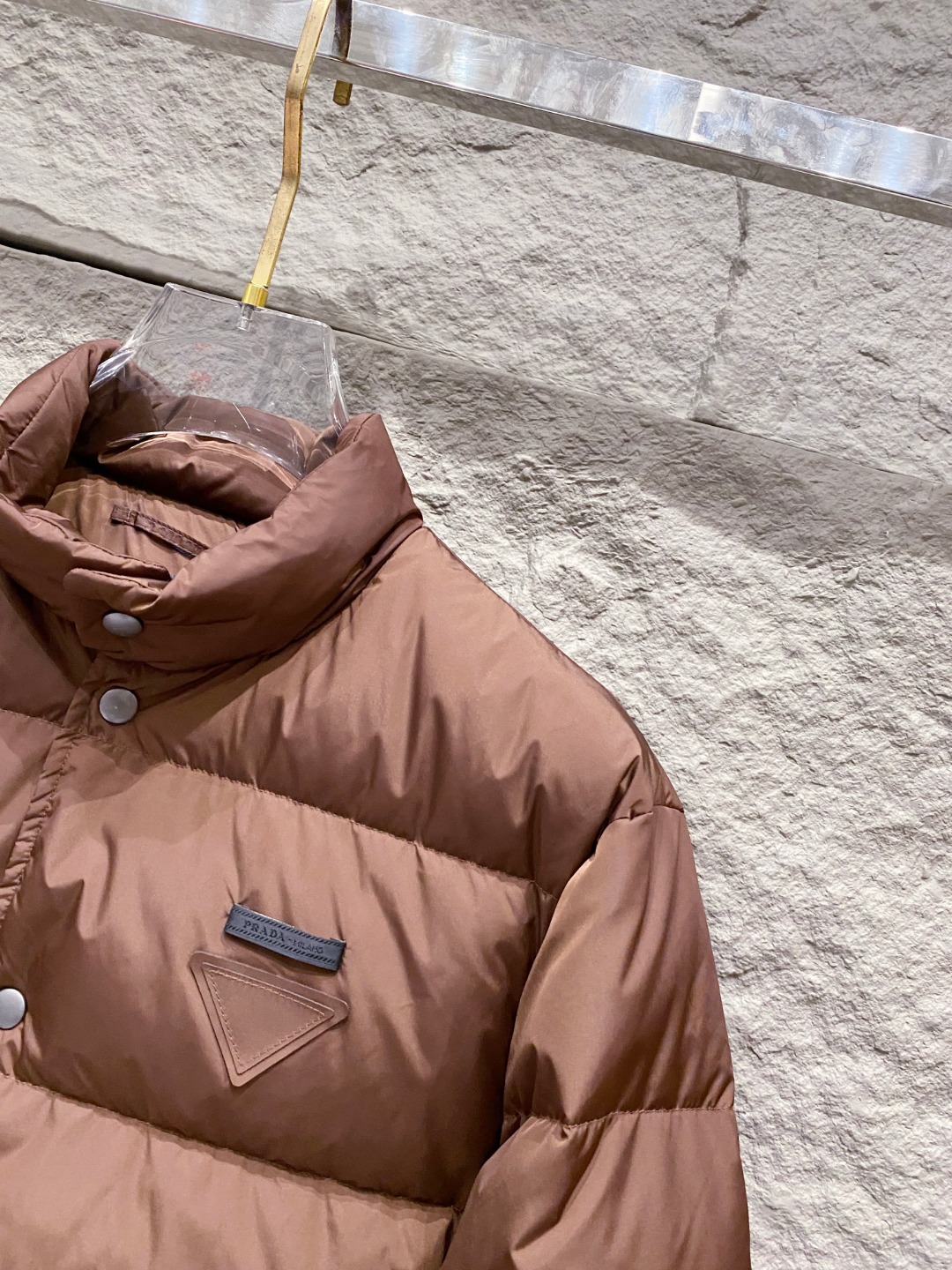 Prada Down Jacket White Duck Down 56