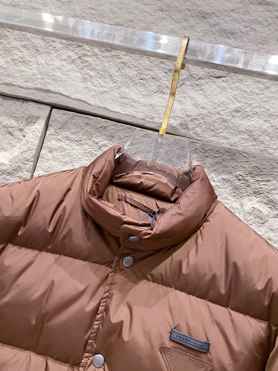 Prada Down Jacket White Duck Down 56