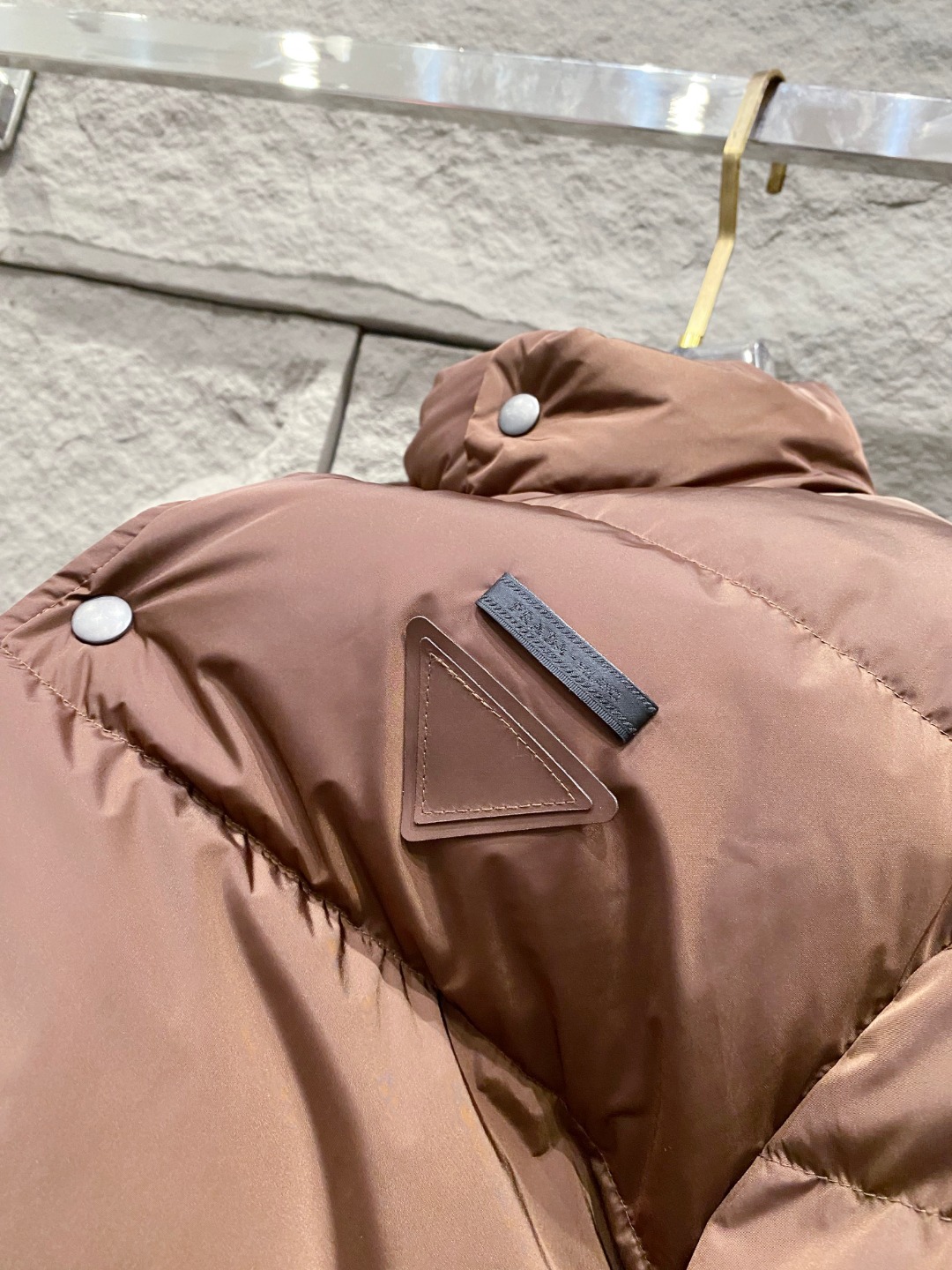 Prada Down Jacket White Duck Down 56