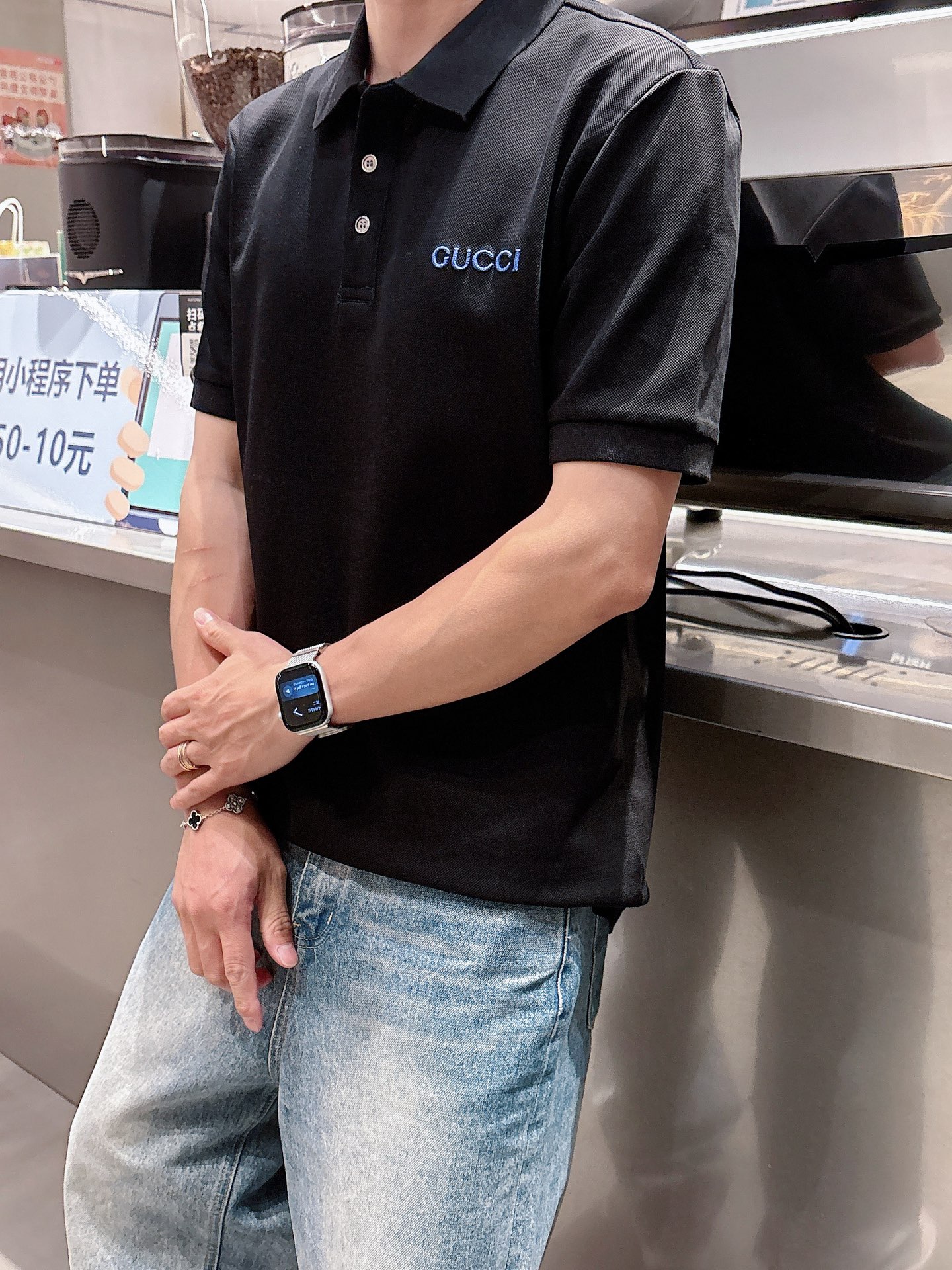 Gucci Basic Clothing Cotton Black M-l-xl-xxl