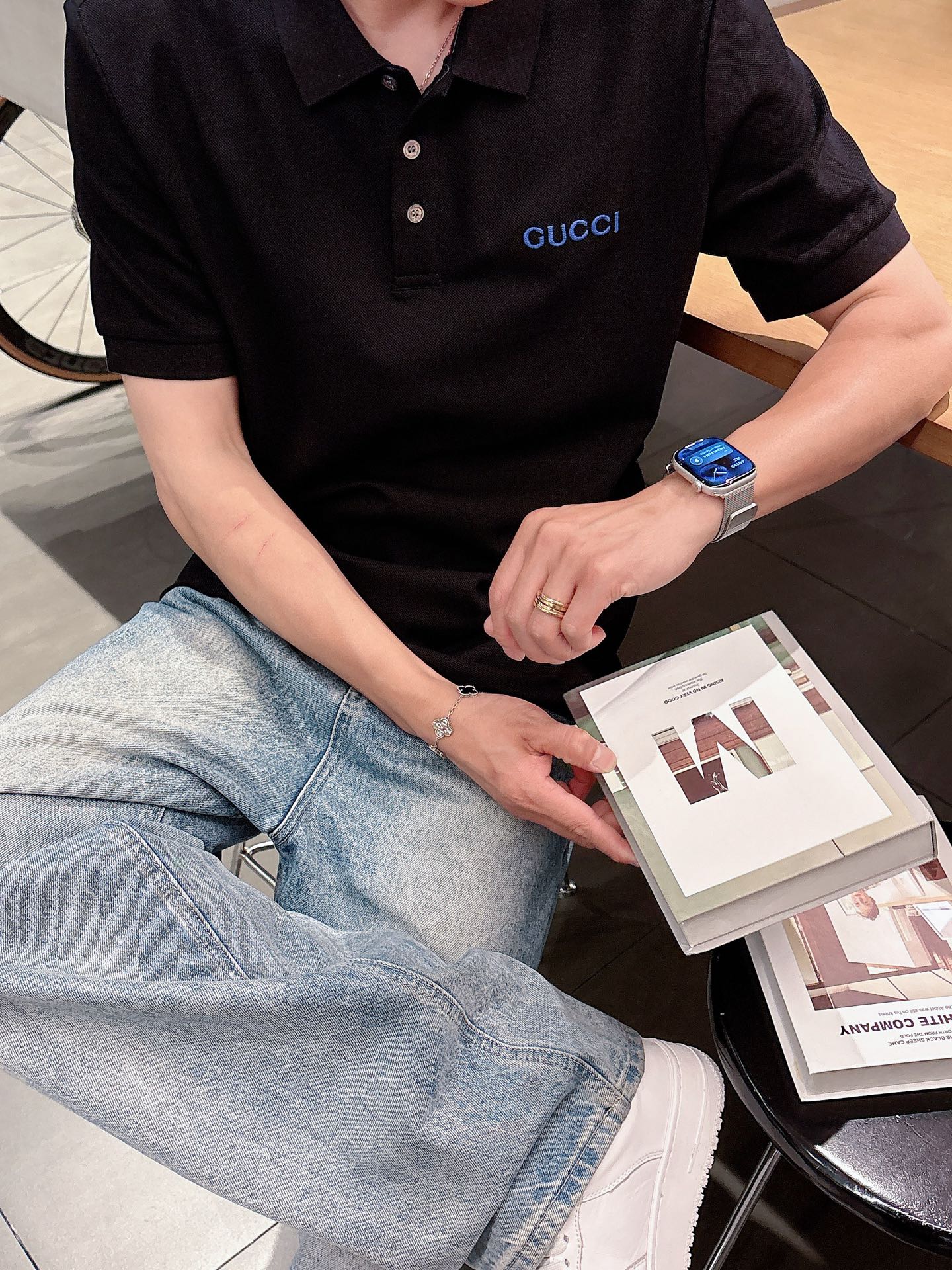 Gucci Basic Clothing Cotton Black M-l-xl-xxl