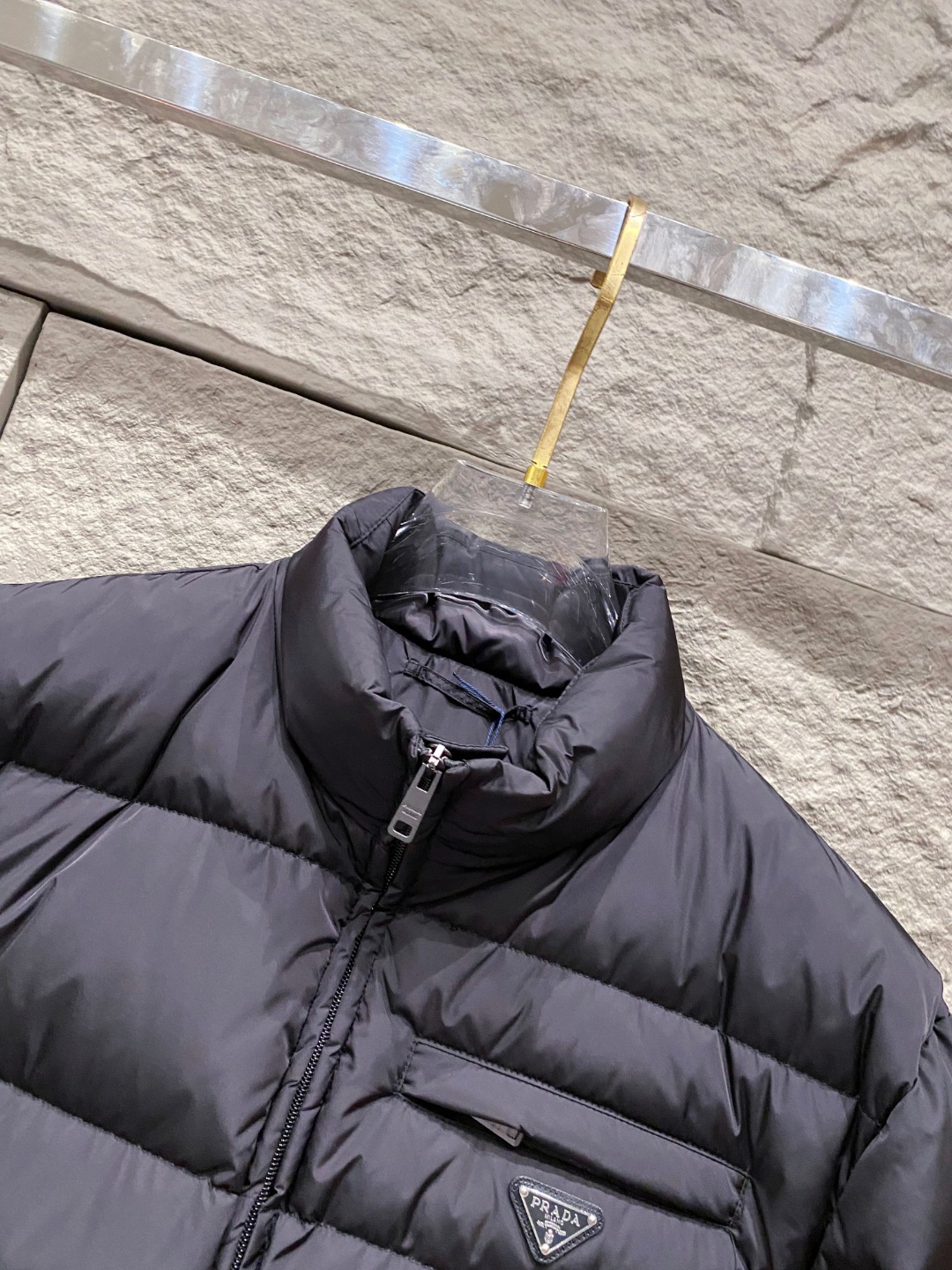 Prada Down Jacket White Duck Down 56