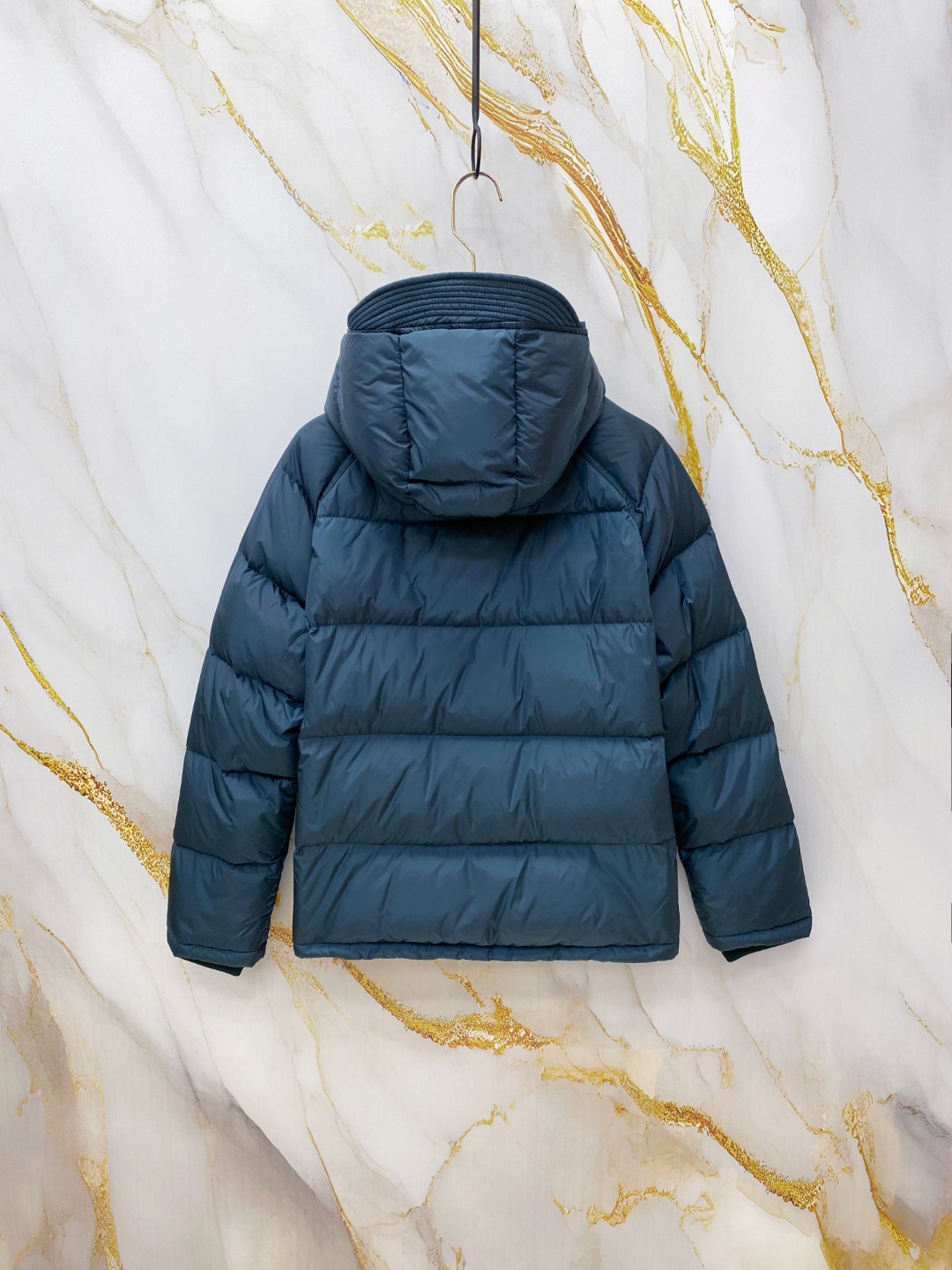 Prada Down Jacket Black Hooded L